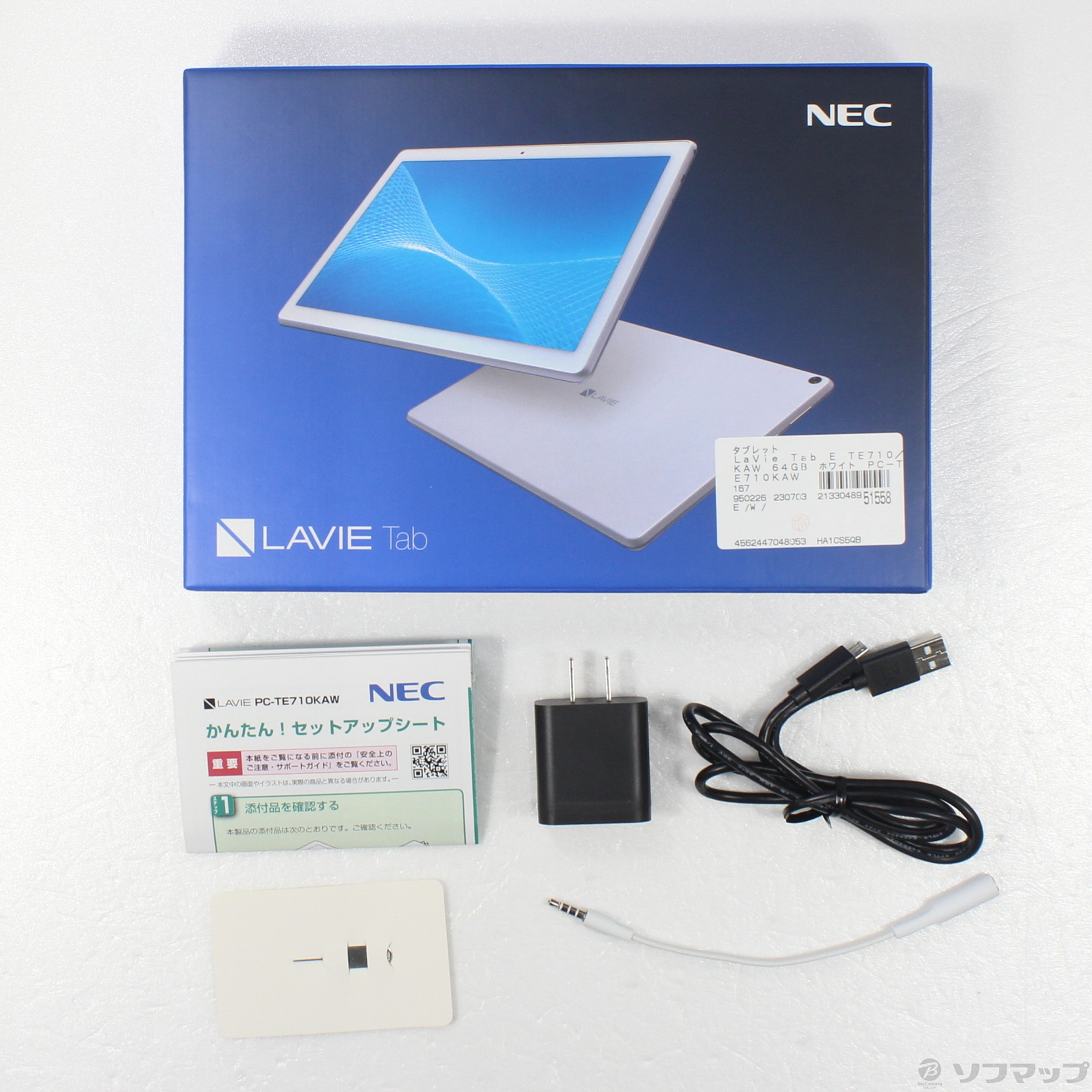 NEC PC-TE710KAW ホワイト LAVIE Tab E 10