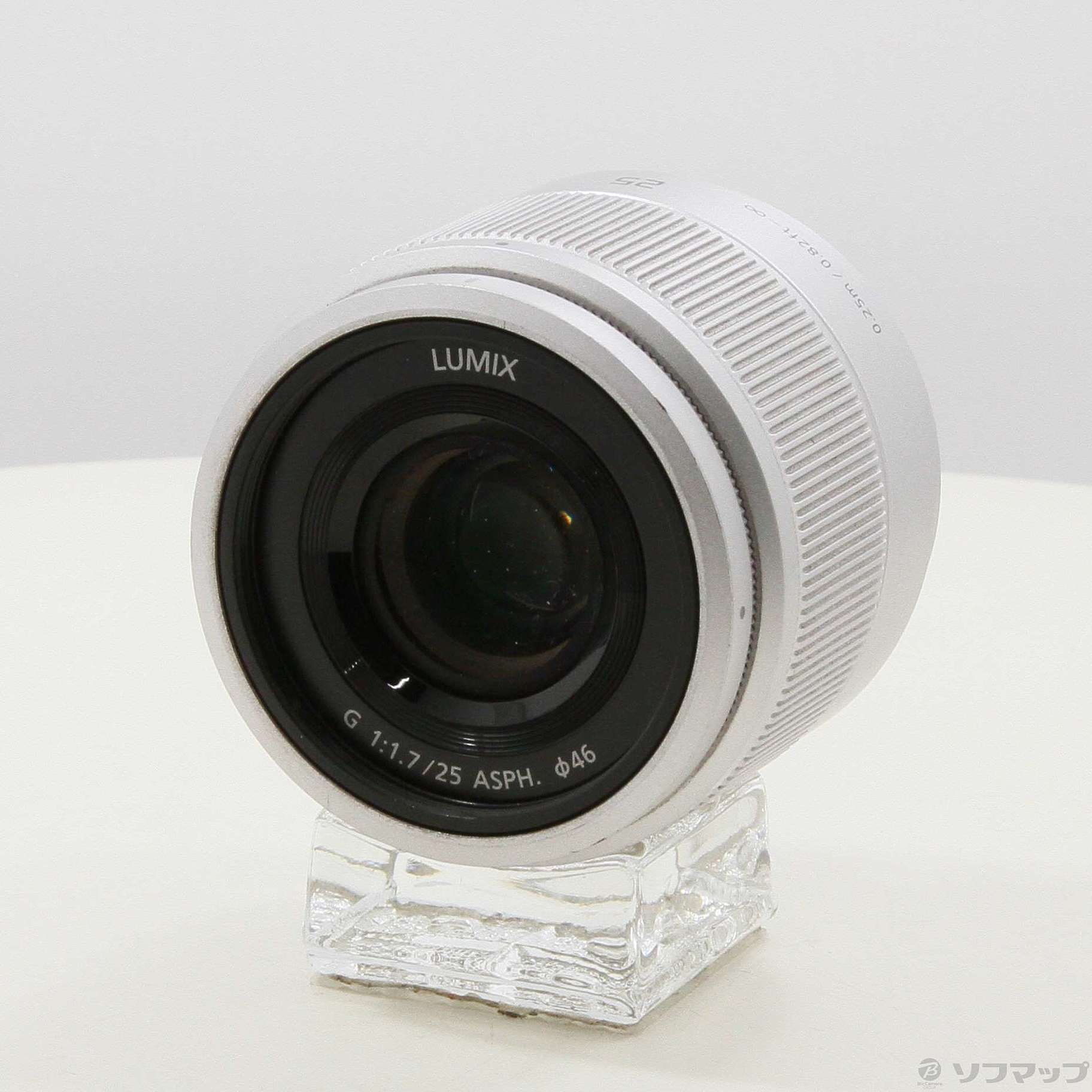 中古】LUMIX G 25mm／F1.7 ASPH. シルバー [2133048953552] - リコレ