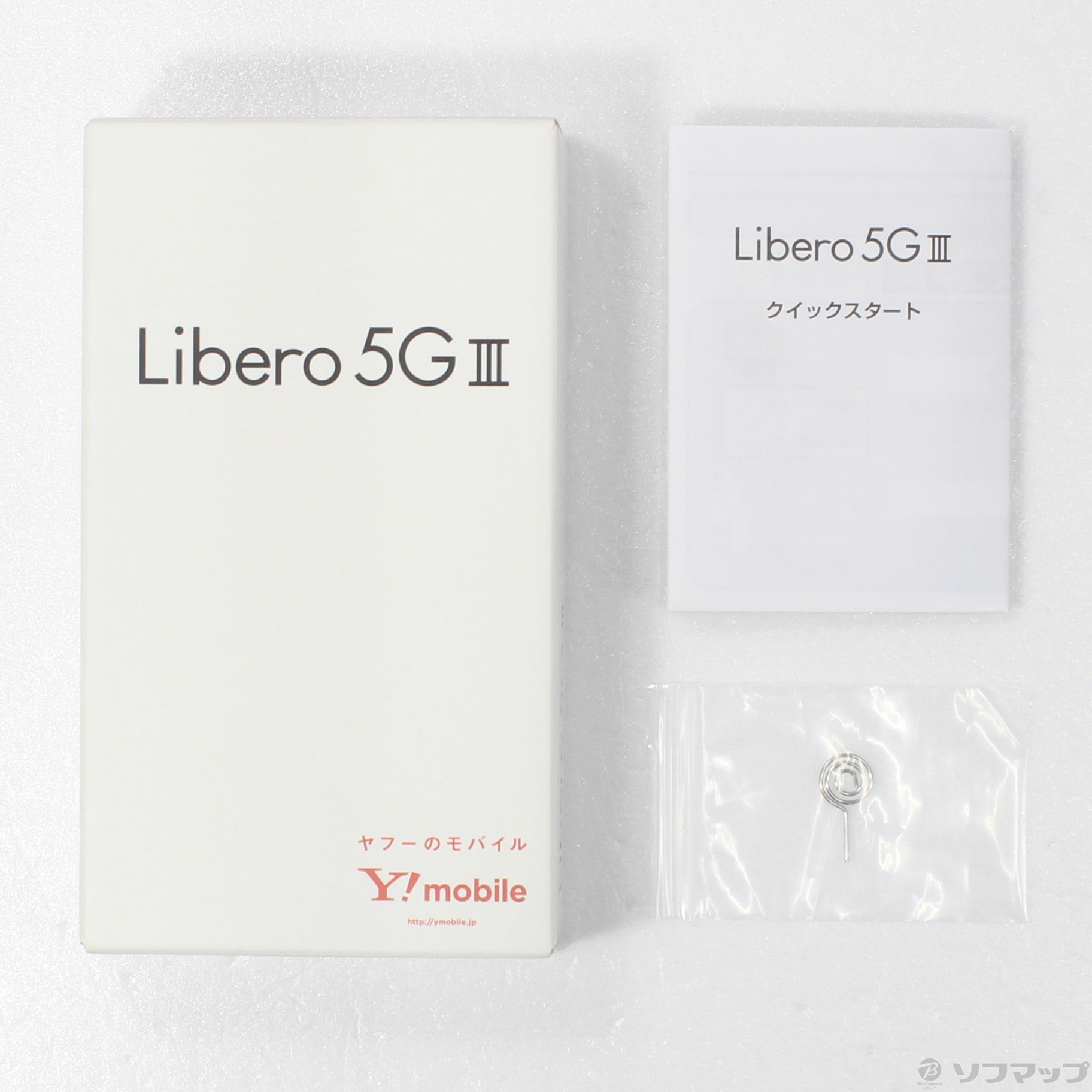 中古】Libero 5G III 64GB ホワイト ZESBY2 SIMフリー [2133048955655