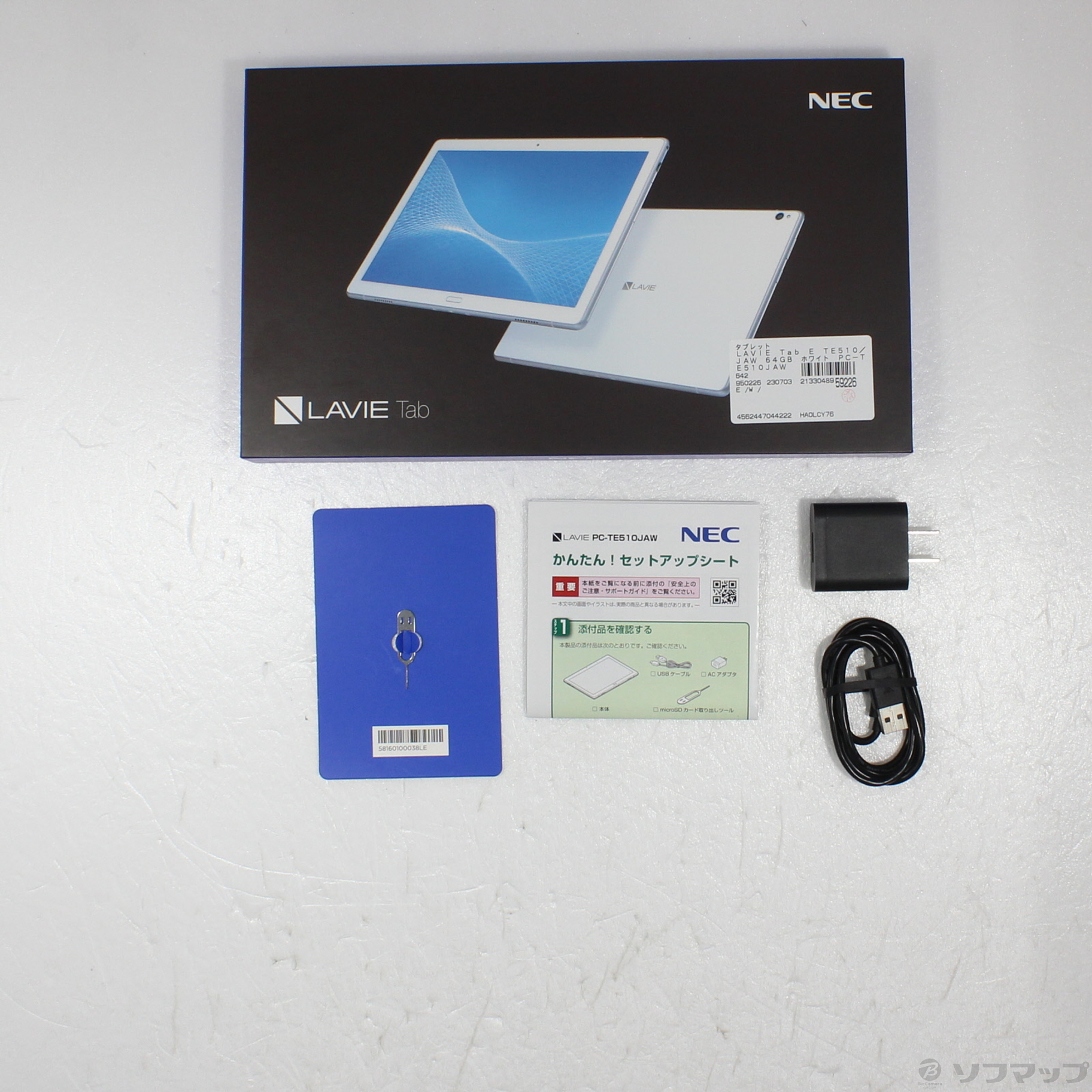 値下げ！NEC lavieTab PC-TE510JAW 新品同様品-