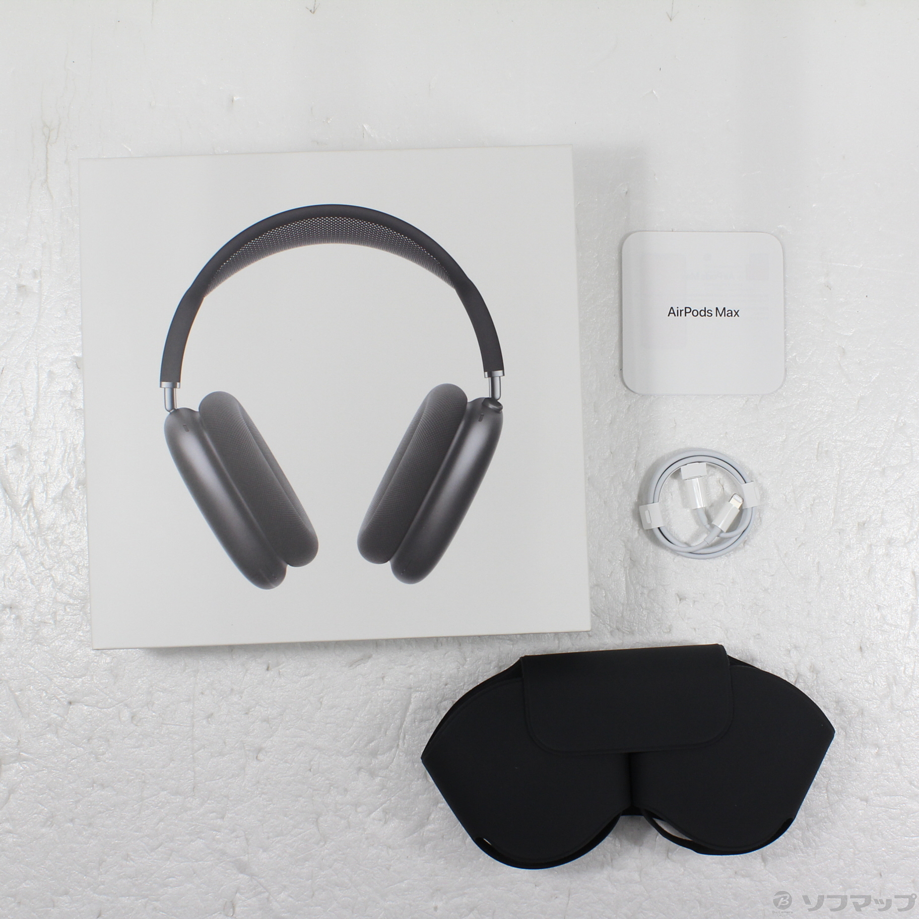 【極美品】AirPods Max スペースグレイ 原本レシート付き レンタル] Apple AirPods Max ワイヤレスヘッドホン スペース