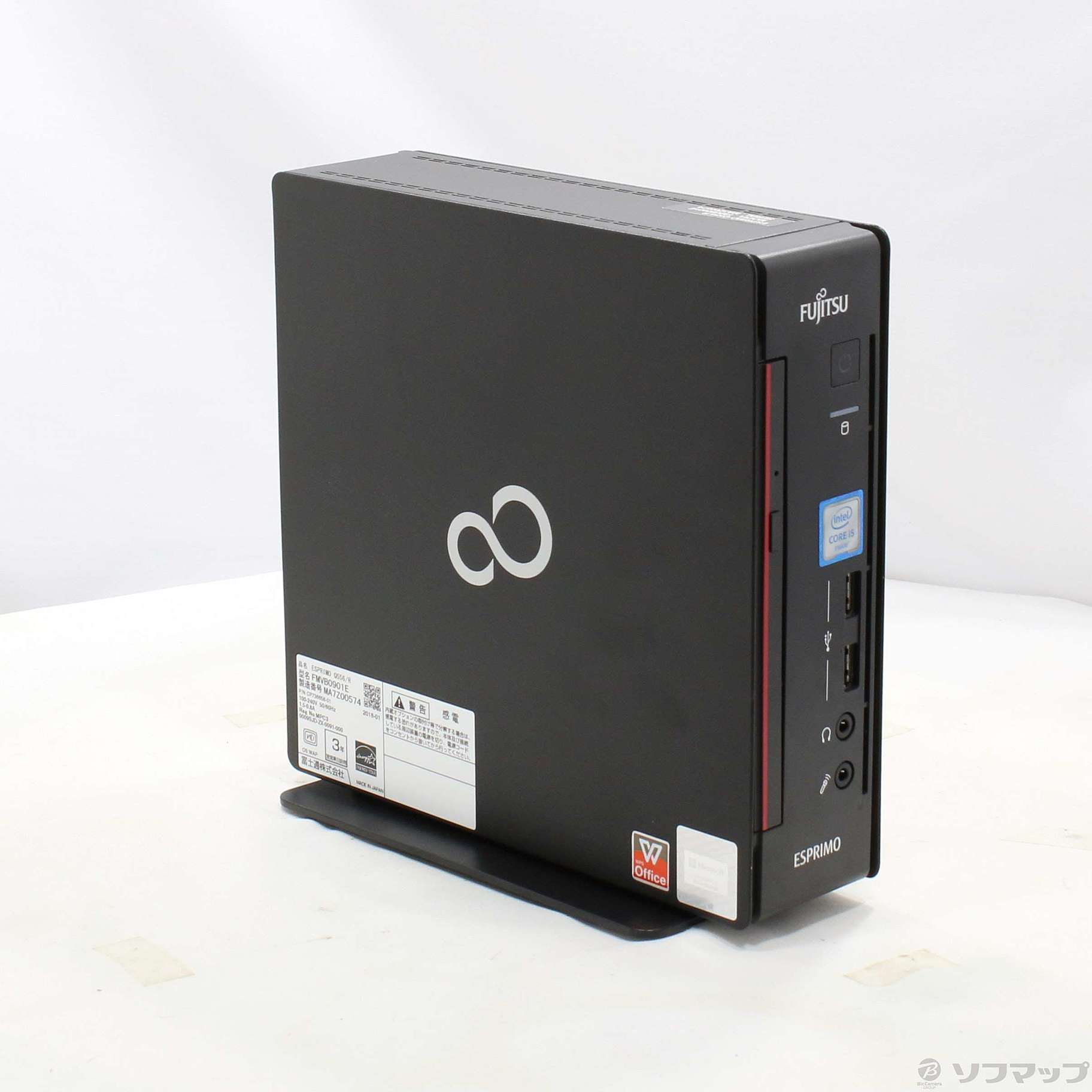 ESPRIMO Q556／R FMVB0901E ［Core i5 6500T (2.5GHz)／8GB／SSD240GB／］