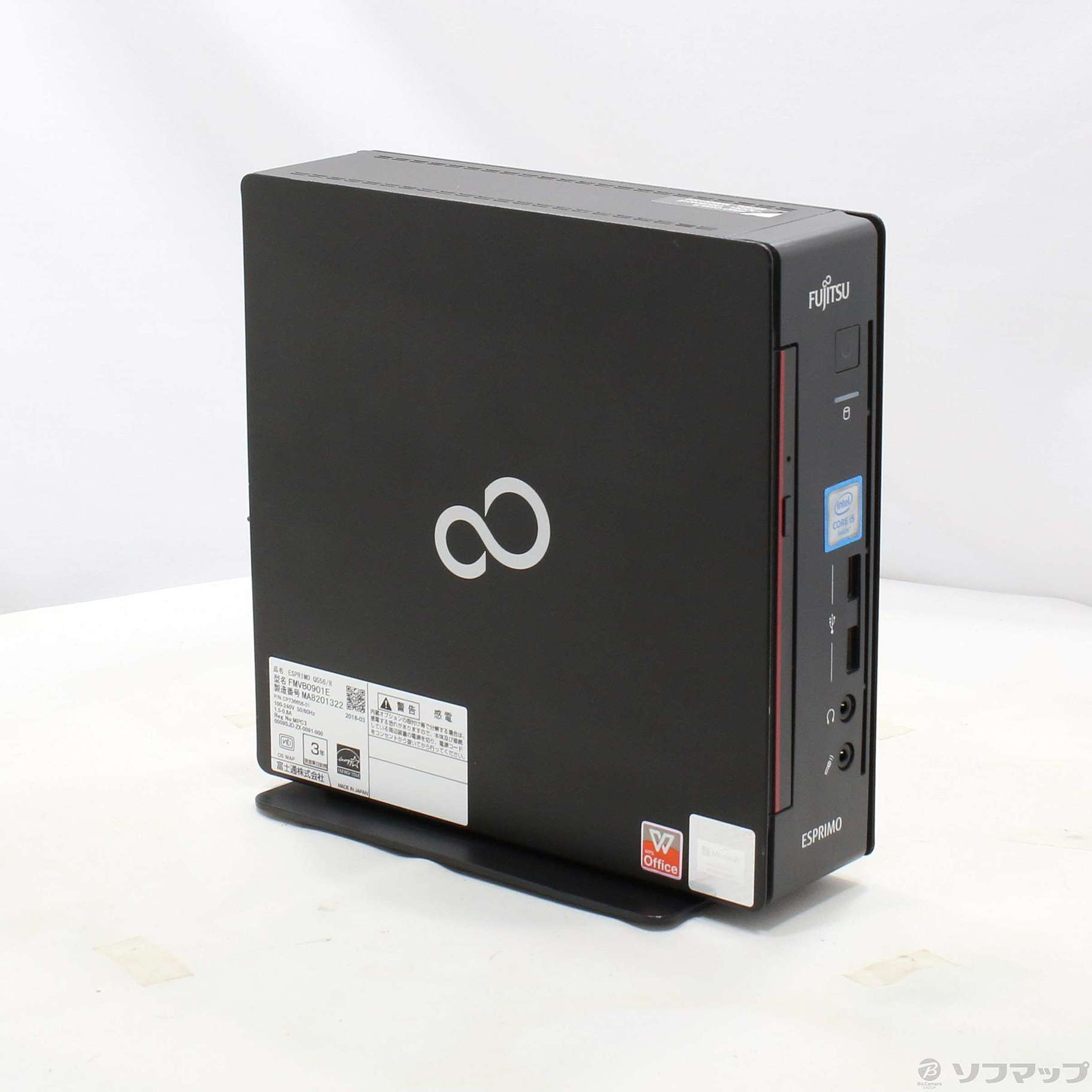 富士通 ESPRIMO Q556/M i5 6500T 8GB SSD256G - デスクトップ型PC
