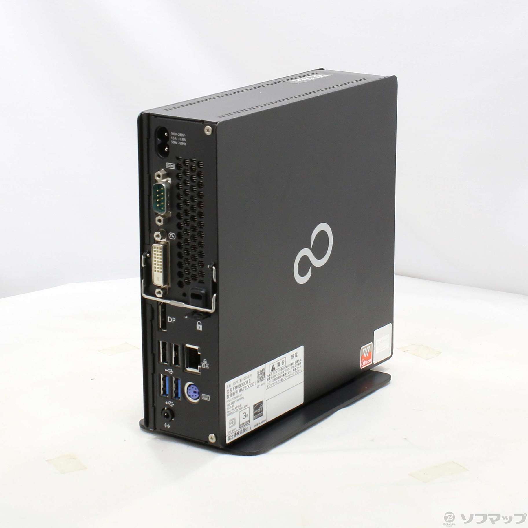 中古】ESPRIMO Q556／R FMVB0901E ［Core i5 6500T (2.5GHz)／8GB／SSD240GB／］  [2133048963940] - リコレ！|ビックカメラグループ ソフマップの中古通販サイト