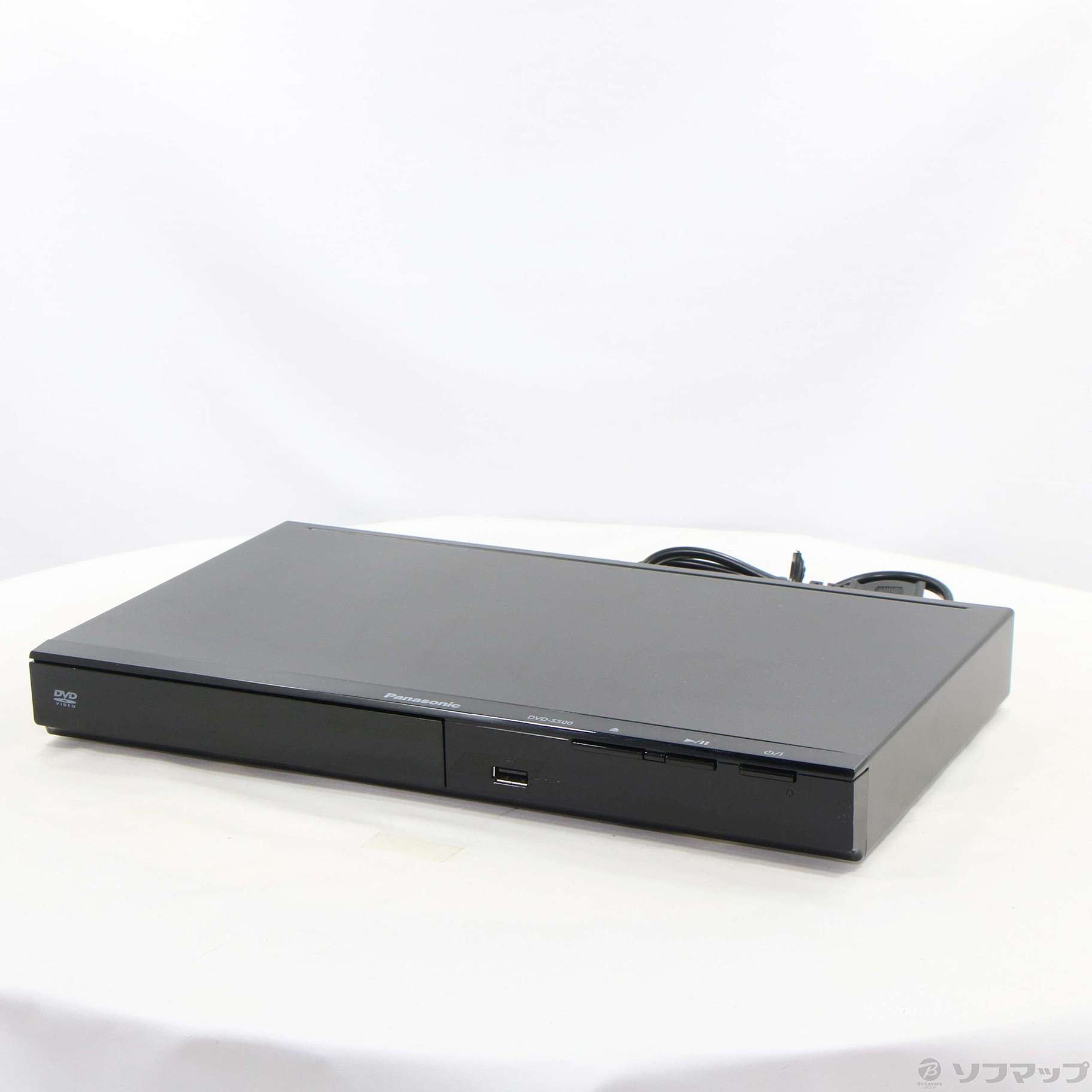 Panasonic DVD-S500-K ブラック DVDプレーヤー パナソニック Panasonic DVDプレーヤー ブラック 再生専用 DVD