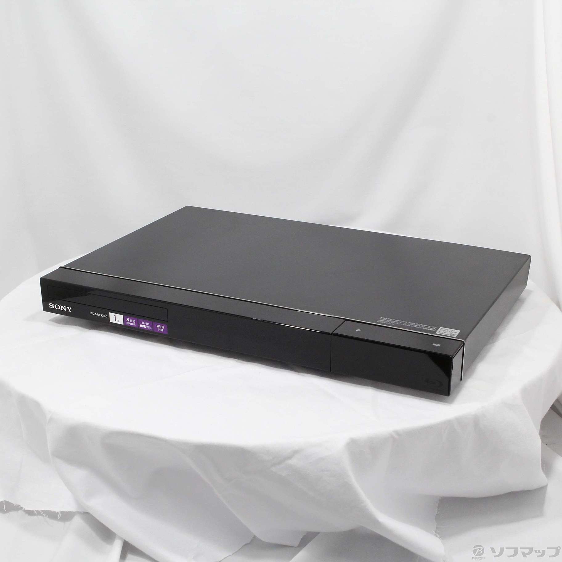 SONY BDZ-ET1200 1TB 3番組同時録画 Wi-Fi ブルーレイ-