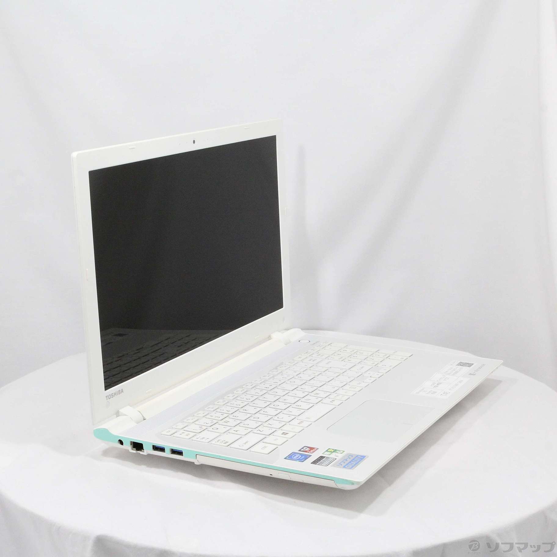 中古】格安安心パソコン dynabook T45／TW PT45TWP-SWA リュクス