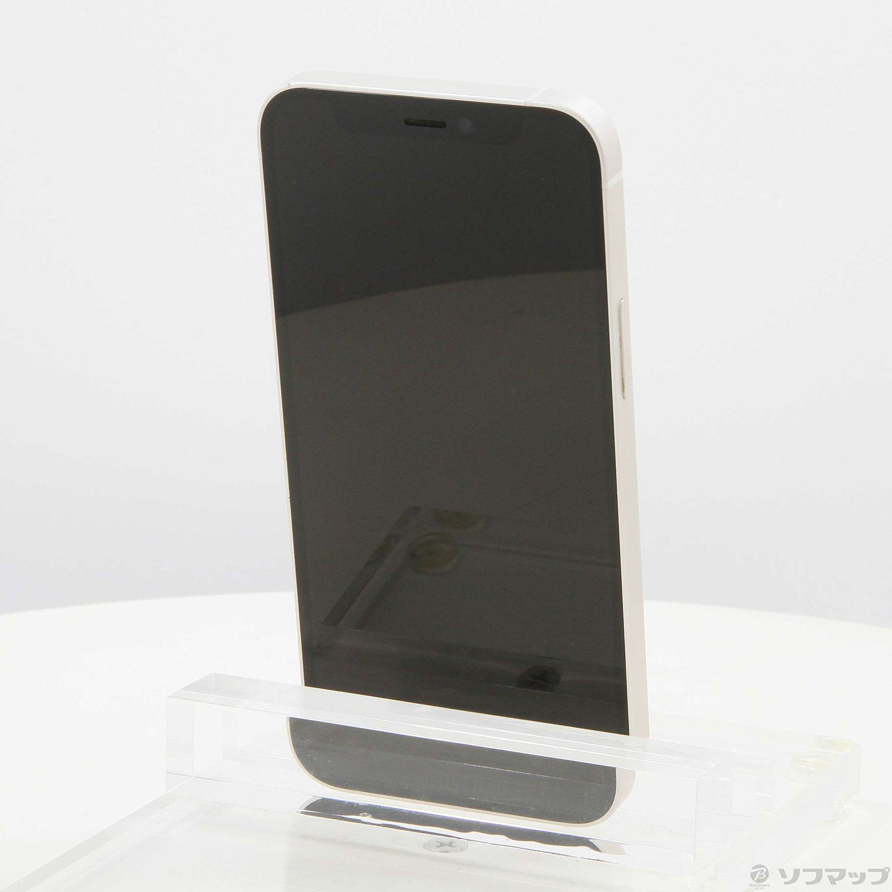 中古】iPhone12 mini 64GB ホワイト MGA63J／A SoftBank