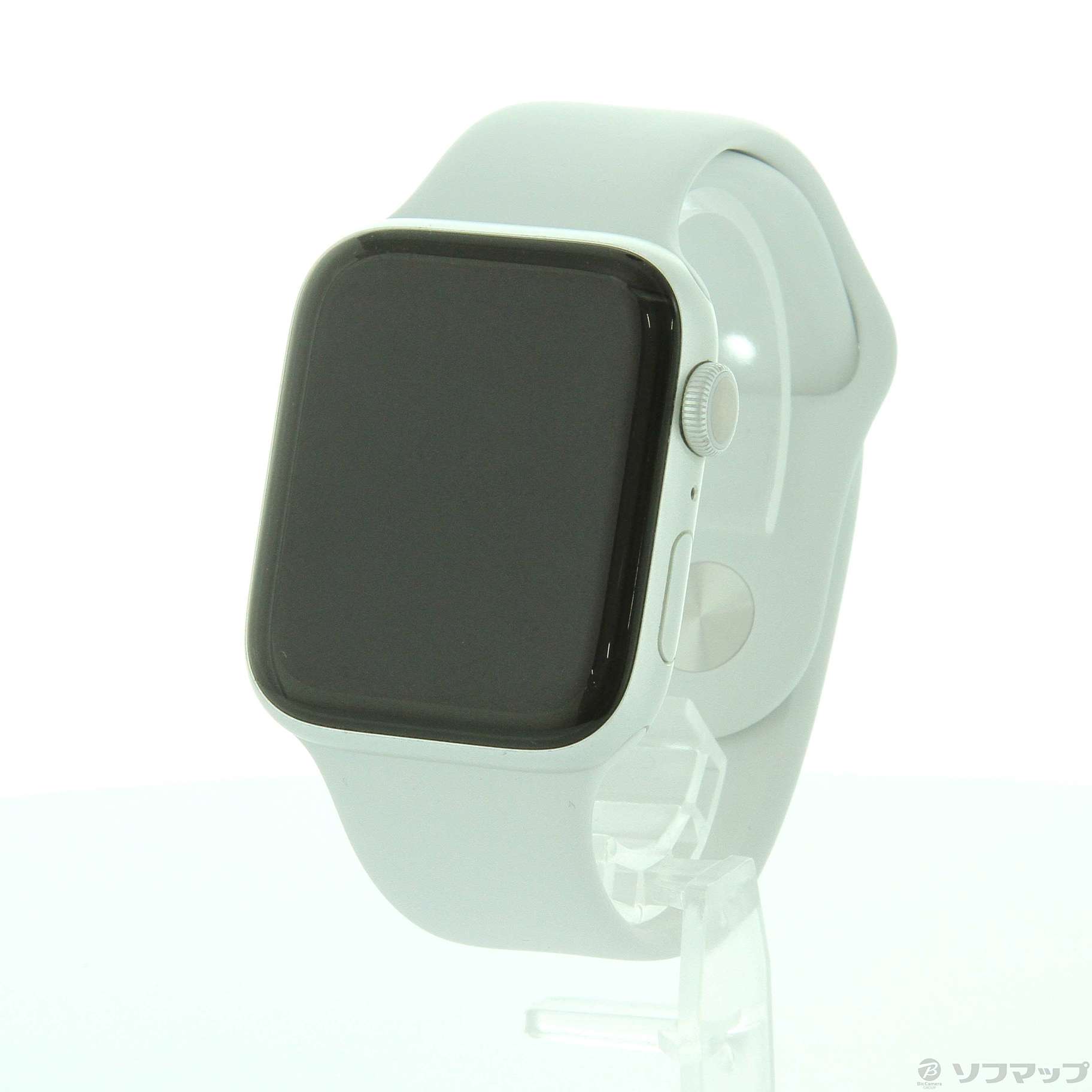 Apple Watch Series 5 GPS 44mm シルバーアルミニウムケース ホワイトスポーツバンド
