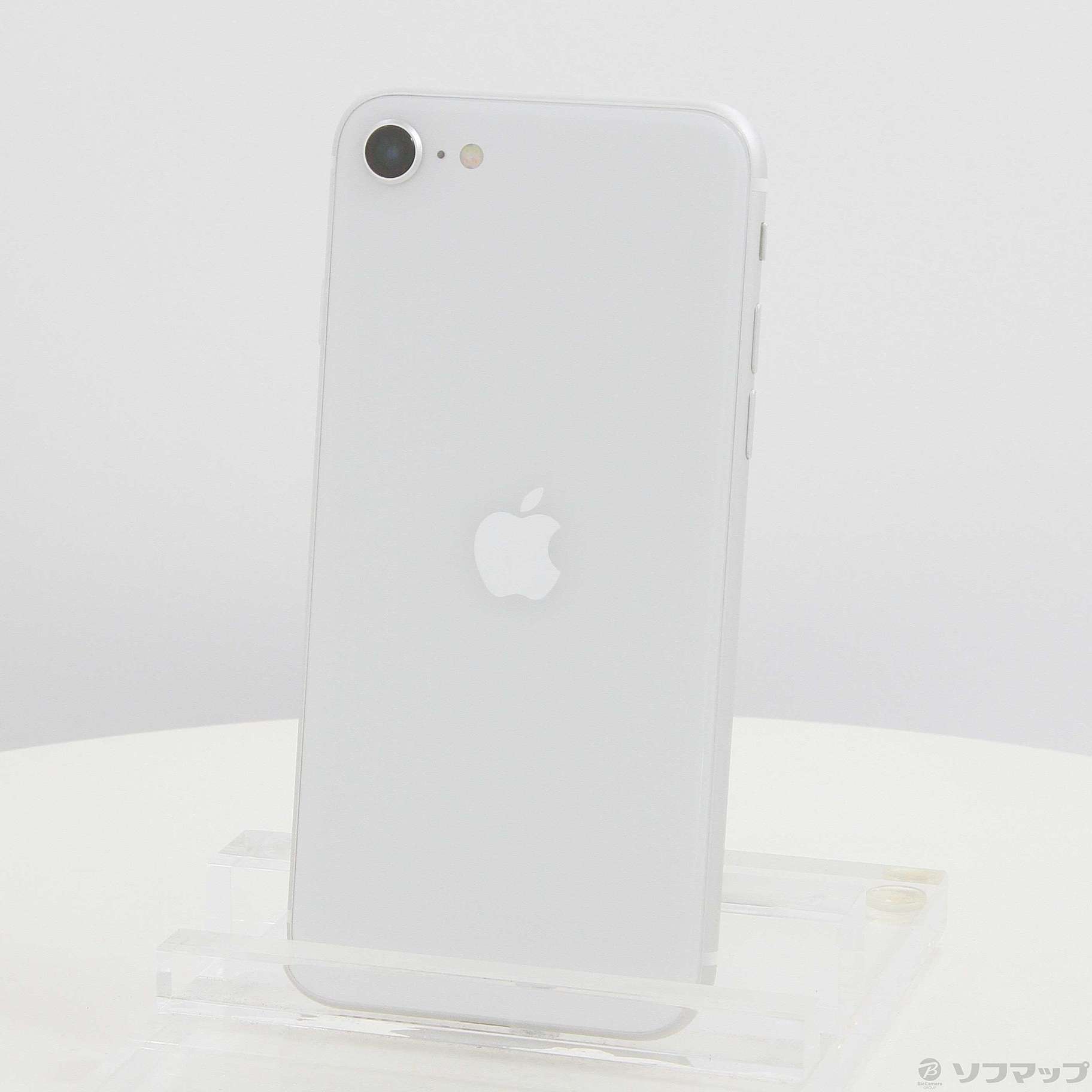 中古】iPhone SE 第2世代 128GB ホワイト MXD12J／A SIMフリー