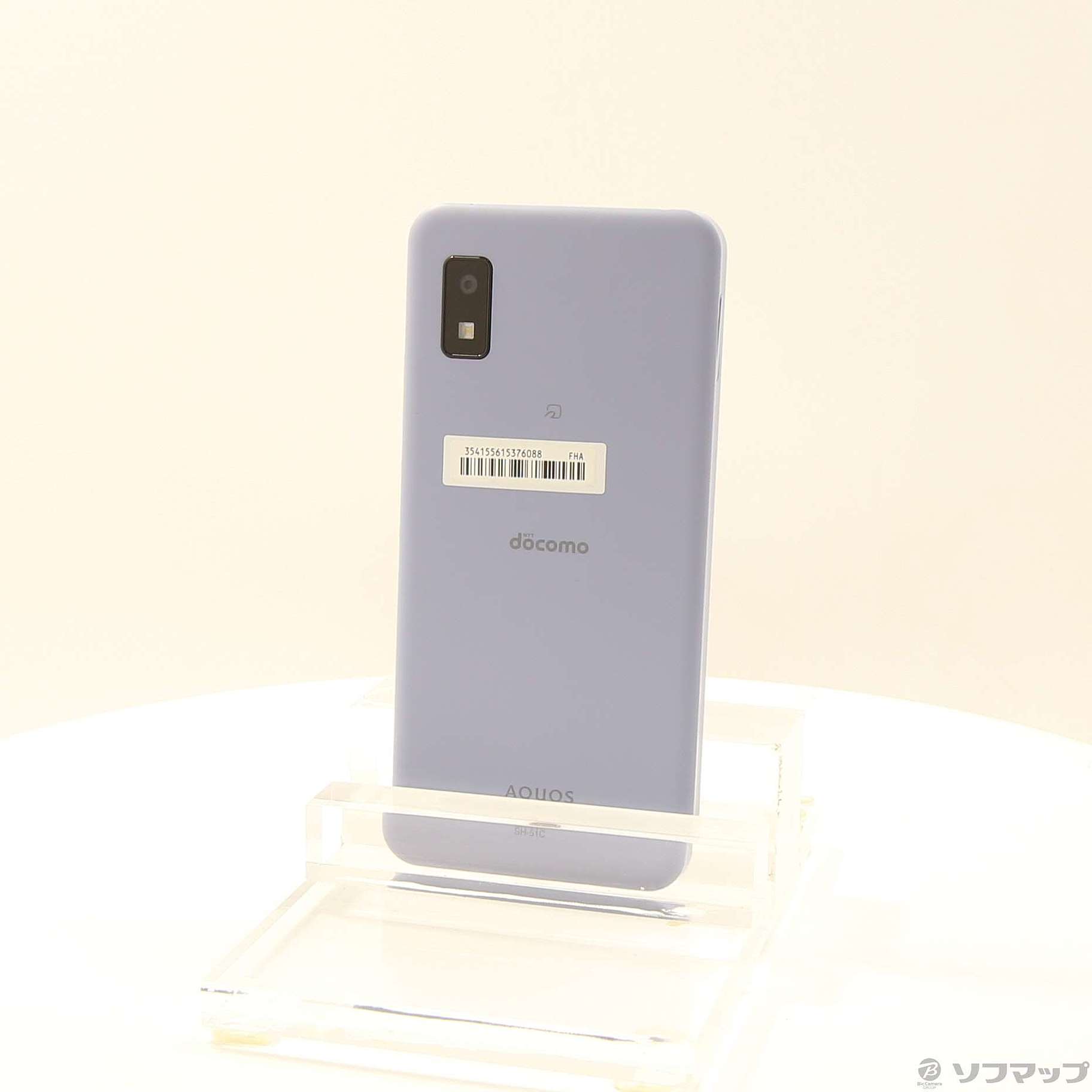 中古】AQUOS wish2 64GB ブルー SH-51C docomoロック解除SIMフリー