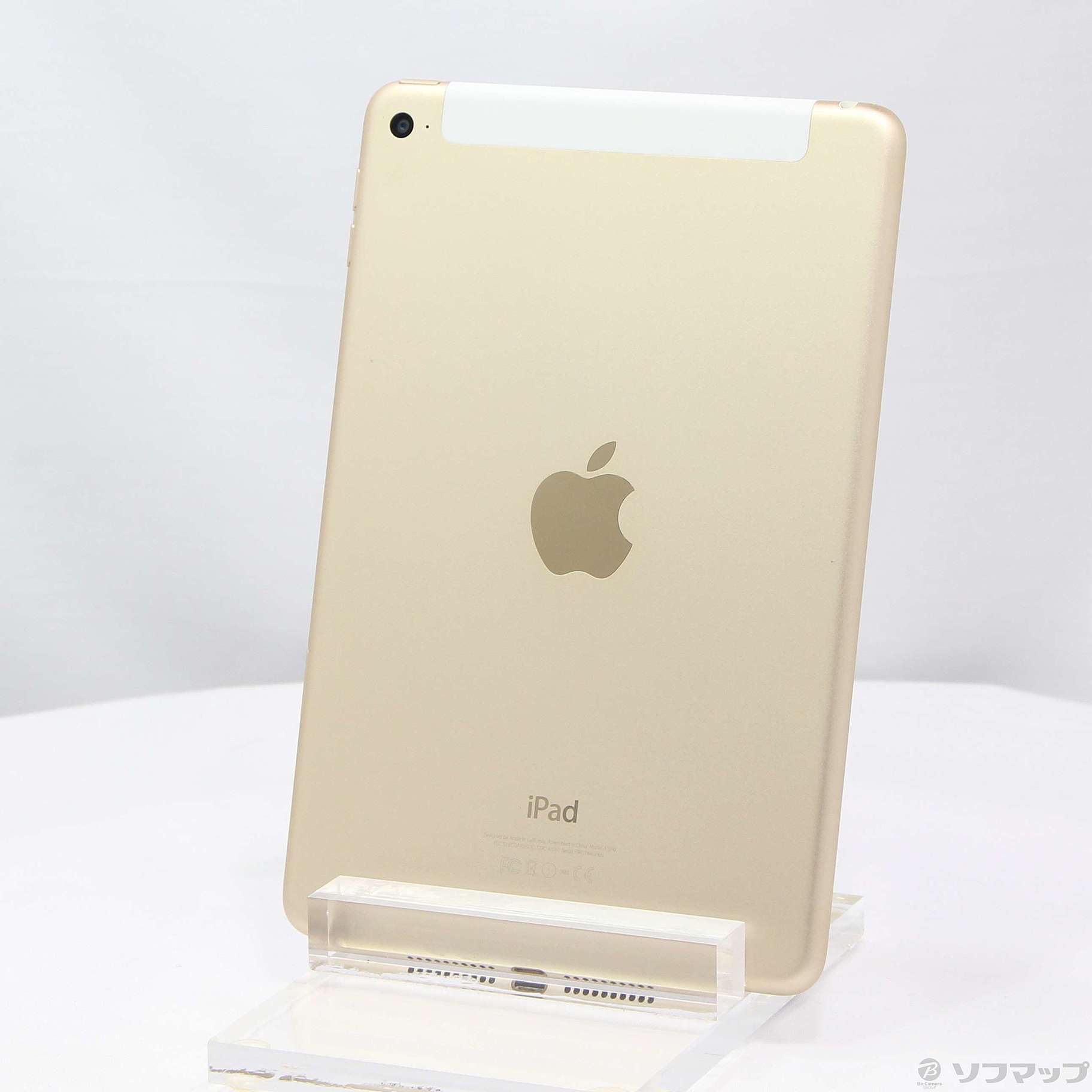 中古】iPad mini 4 16GB ゴールド MK712J／A auロック解除SIMフリー