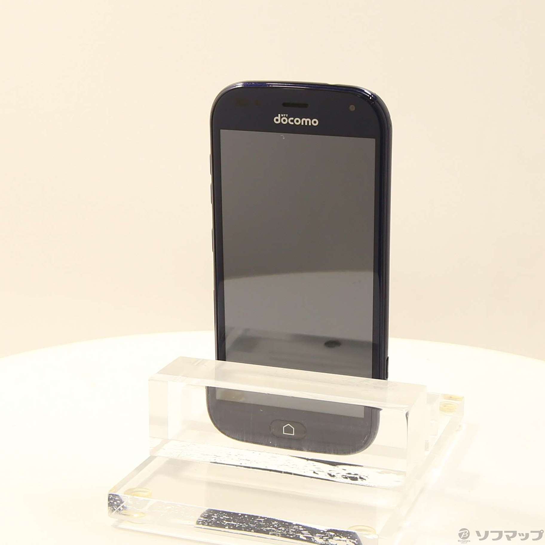 中古】らくらくスマートフォン 32GB ネイビー F-42A docomoロック解除