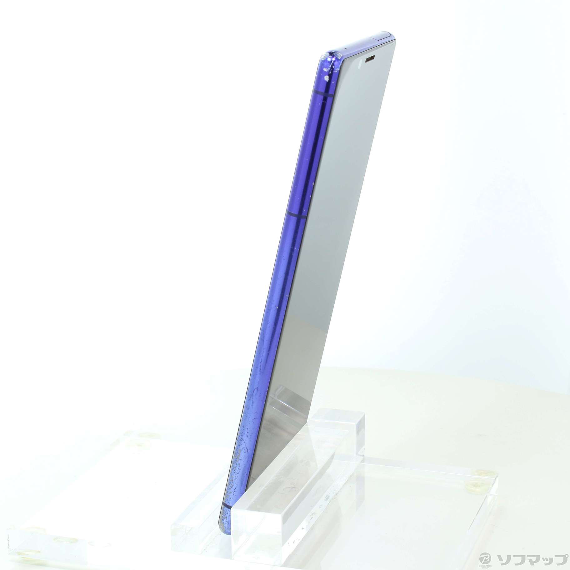 中古】Xperia 1 64GB パープル SOV40 auロック解除SIMフリー
