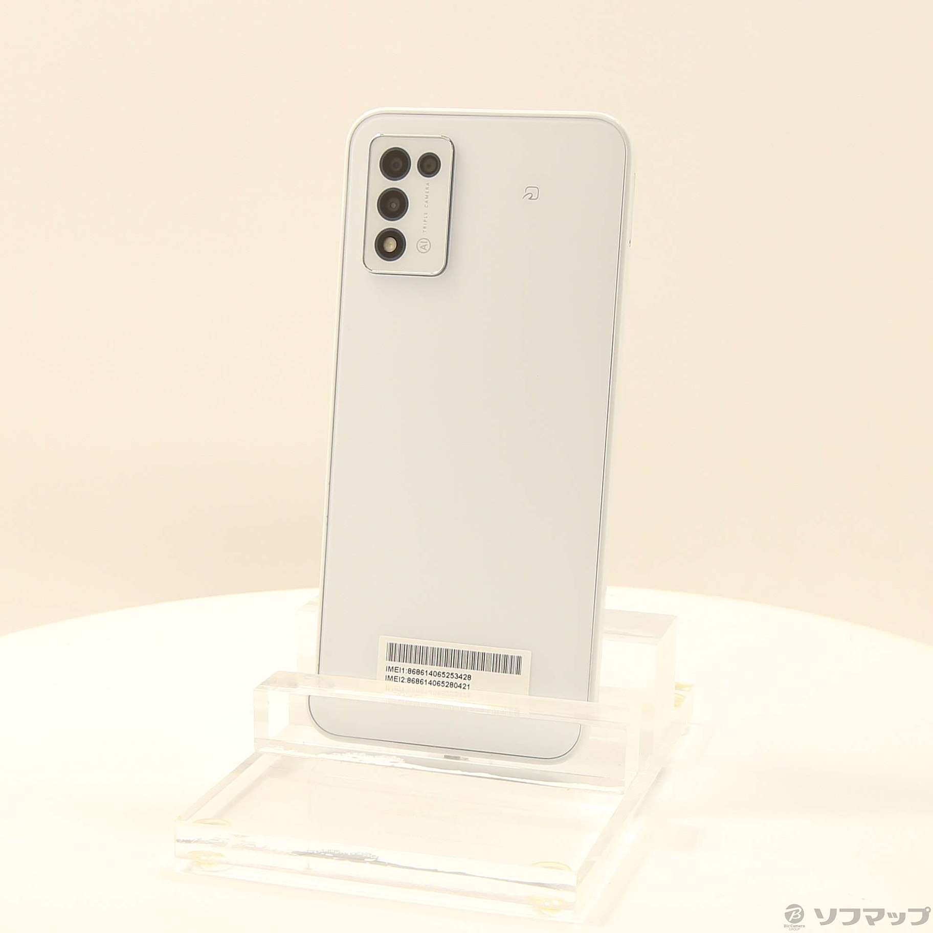 中古】Libero 5G III 64GB ホワイト ZESBY2 SIMフリー [2133048997617