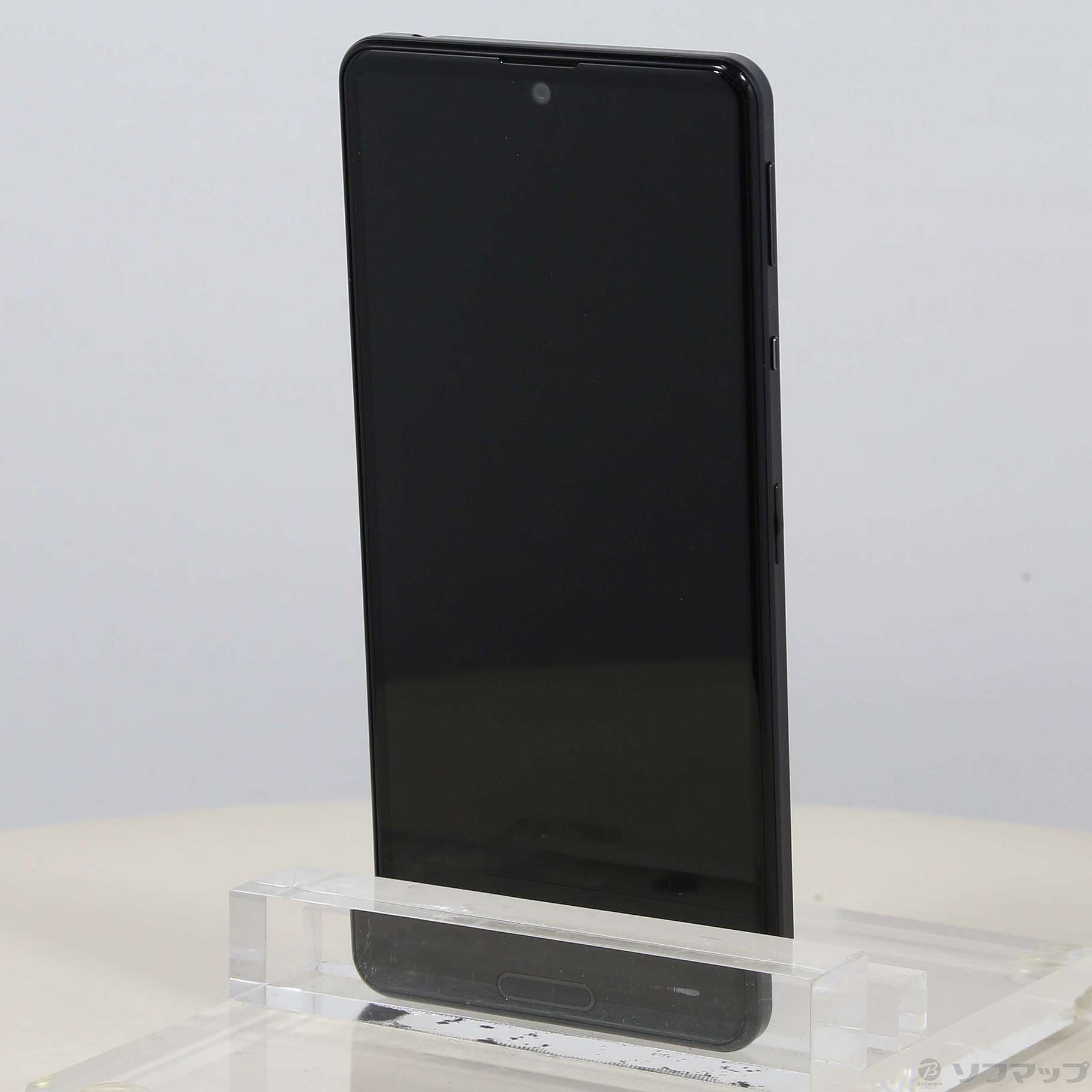 中古】AQUOS sense5G 64GB ブラック SH-M17 SIMフリー [2133049002648