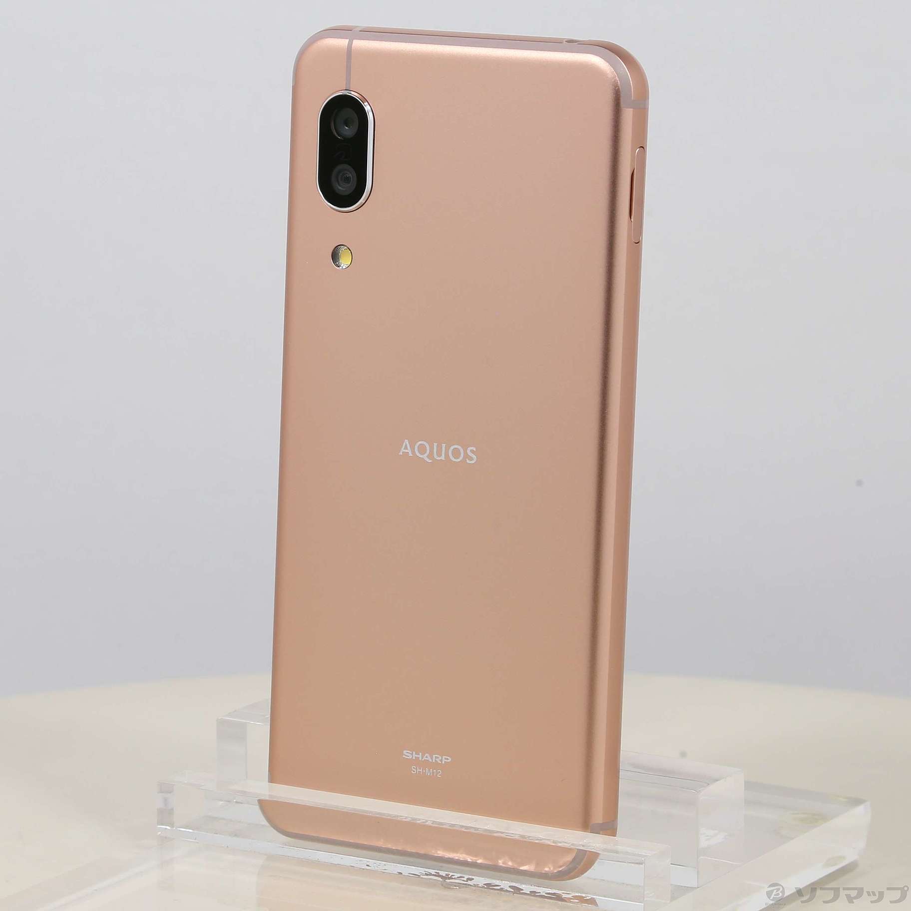 中古】AQUOS sense3 64GB ライトカッパー SH-M12 SIMフリー