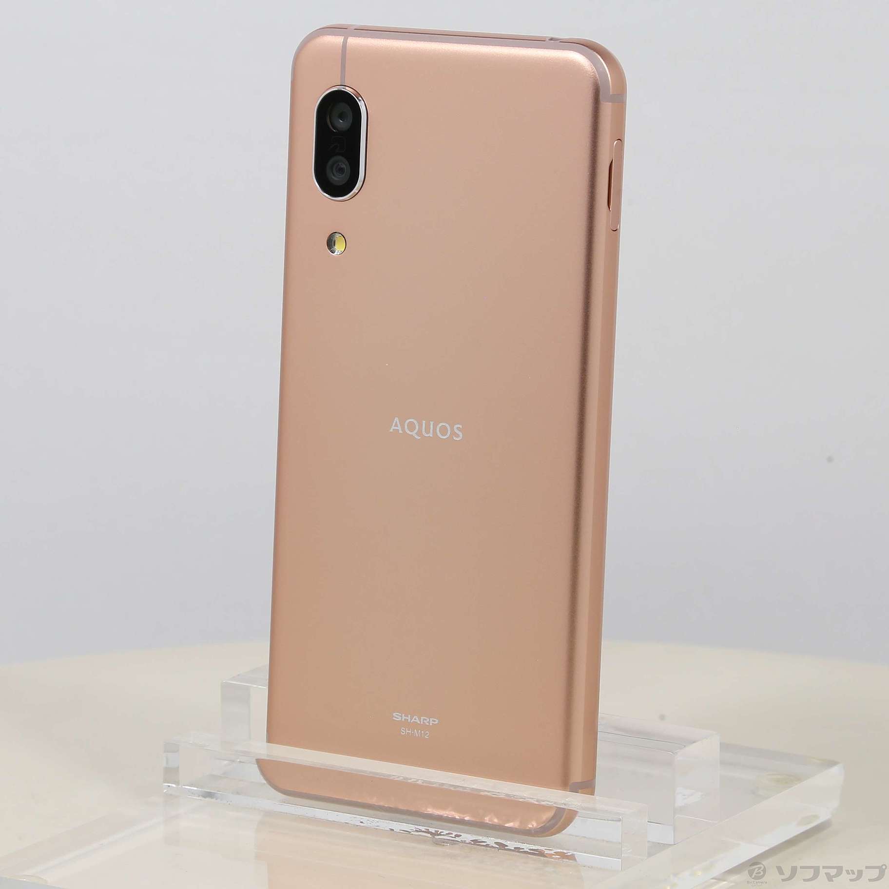 中古】AQUOS sense3 64GB ライトカッパー SH-M12 SIMフリー