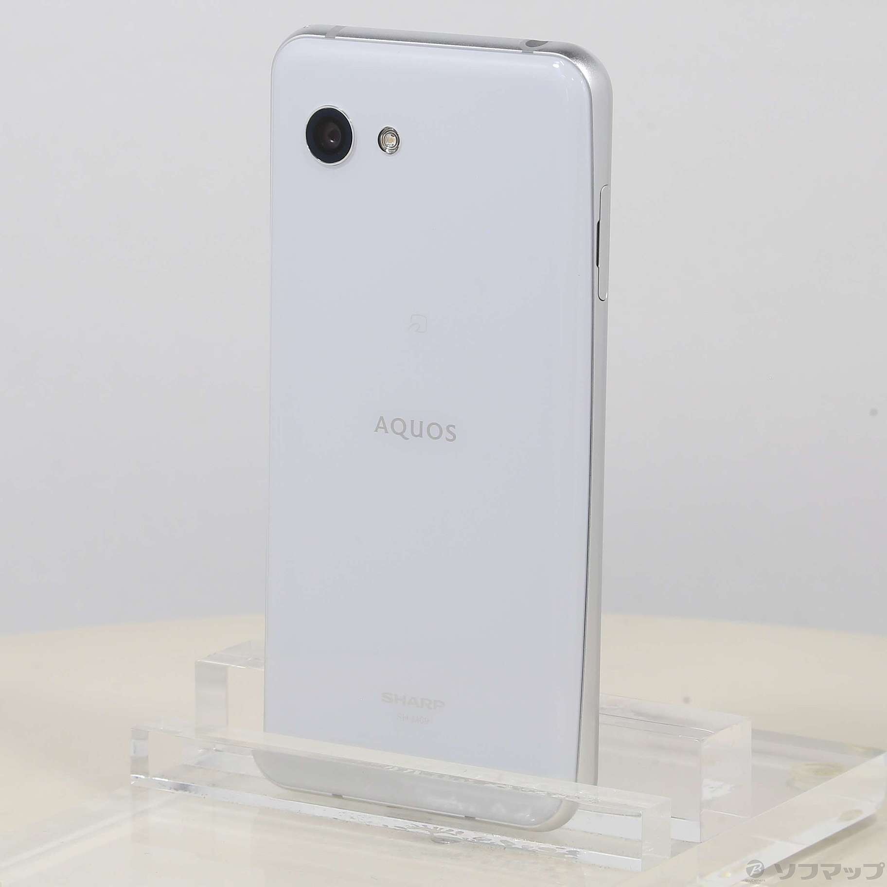 AQUOS R2 compact SH-M09 ディープホワイト SIMフリースマートフォン本体