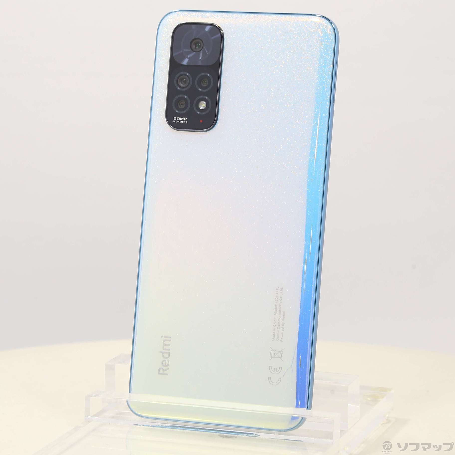 新品未開封　Xiaomi Redmi Note 11 　ｽﾀｰﾌﾞﾙｰ200万画素前面カメラ画素数