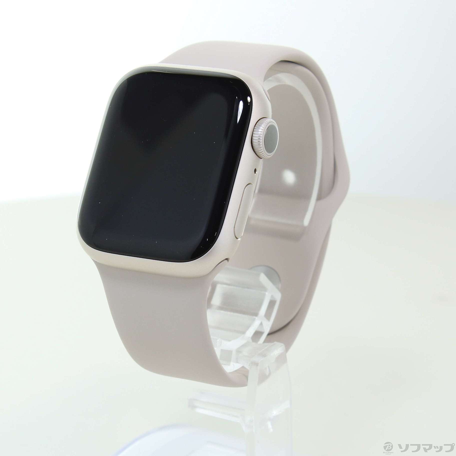 中古品〕 Apple Watch Series 8 GPS 41mm スターライトアルミニウム