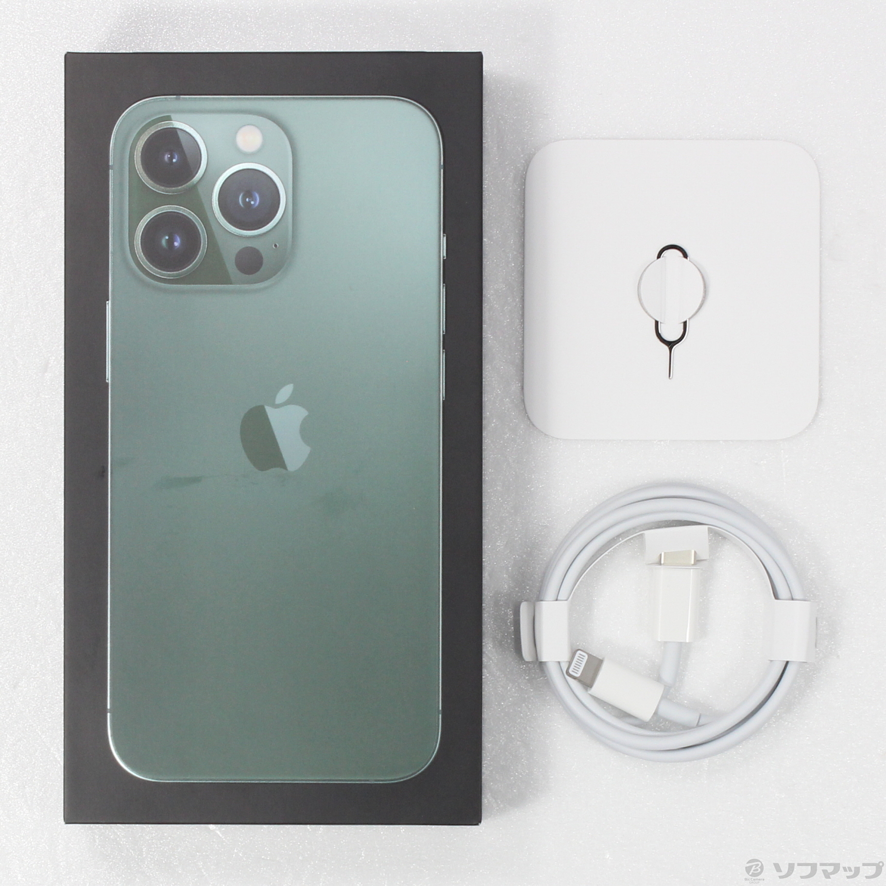 中古】iPhone13 Pro 256GB アルパイングリーン MNDY3J／A SIMフリー ...