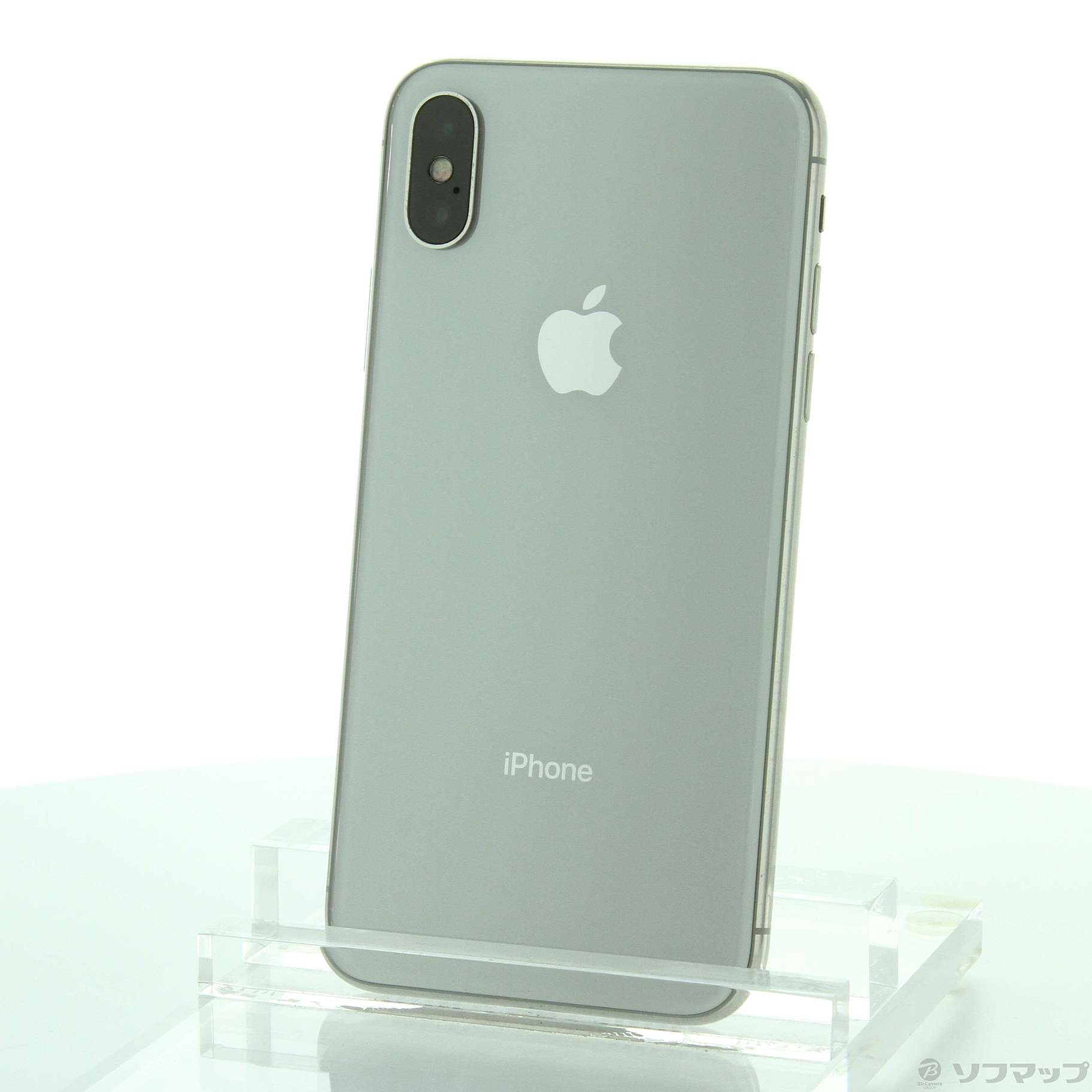 中古】iPhoneX 256GB シルバー MQC22J／A SIMフリー [2133049021380