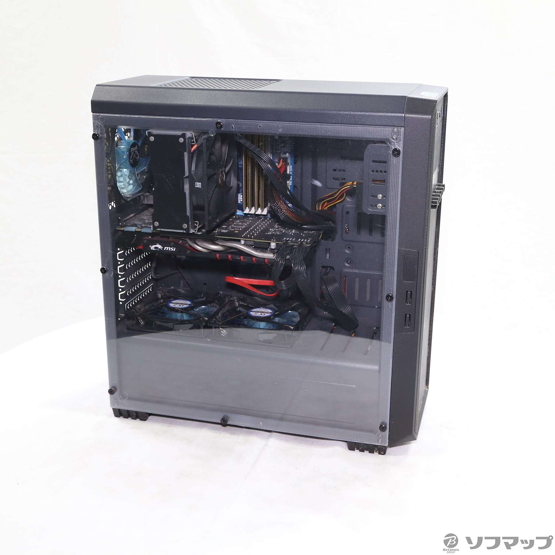 中古】自作機PC 〔Core i7 2600／16GB／SSD120GB／HDD1TB〕 〔Windows