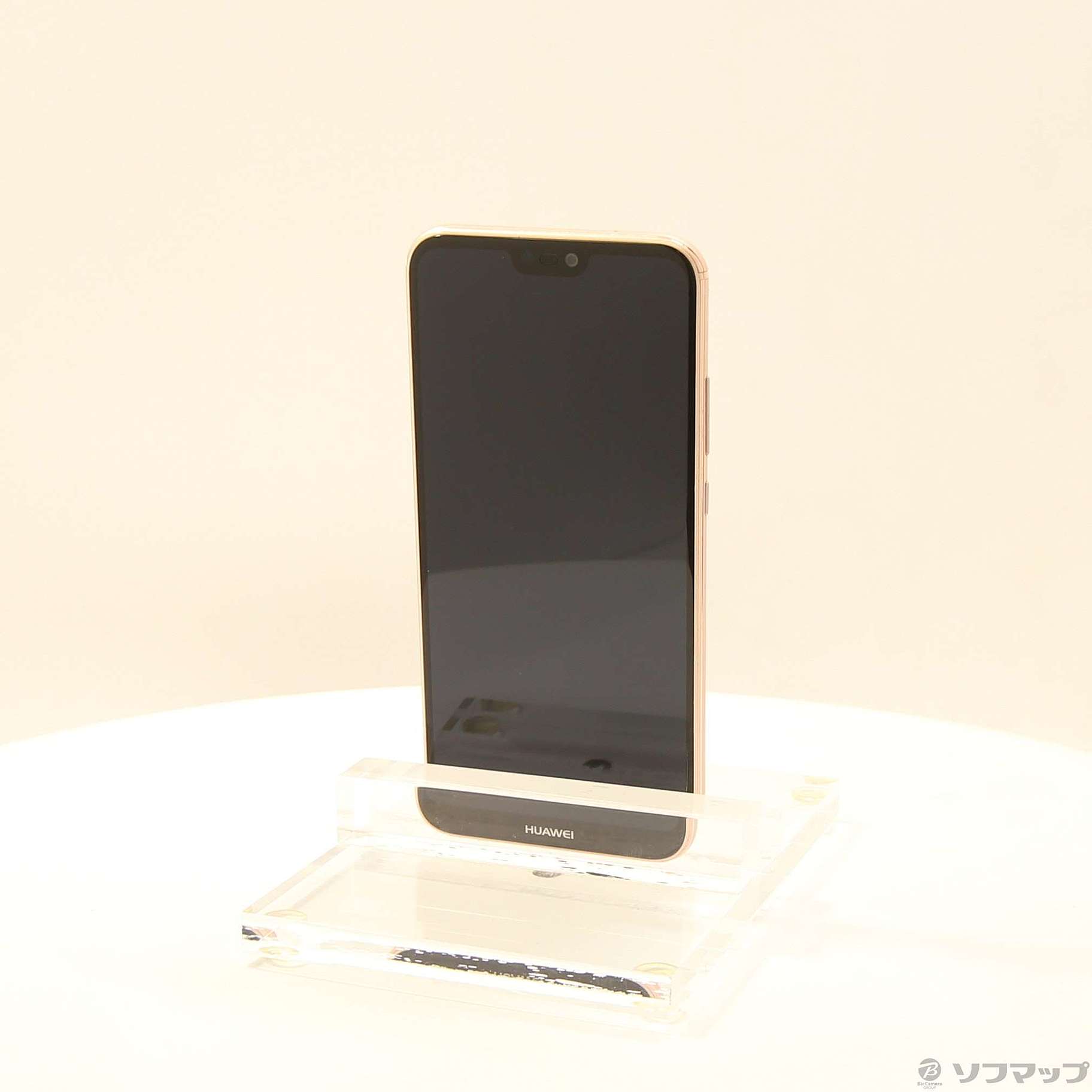 中古】HUAWEI P20 lite 32GB サクラピンク HWU34SPU UQ mobile