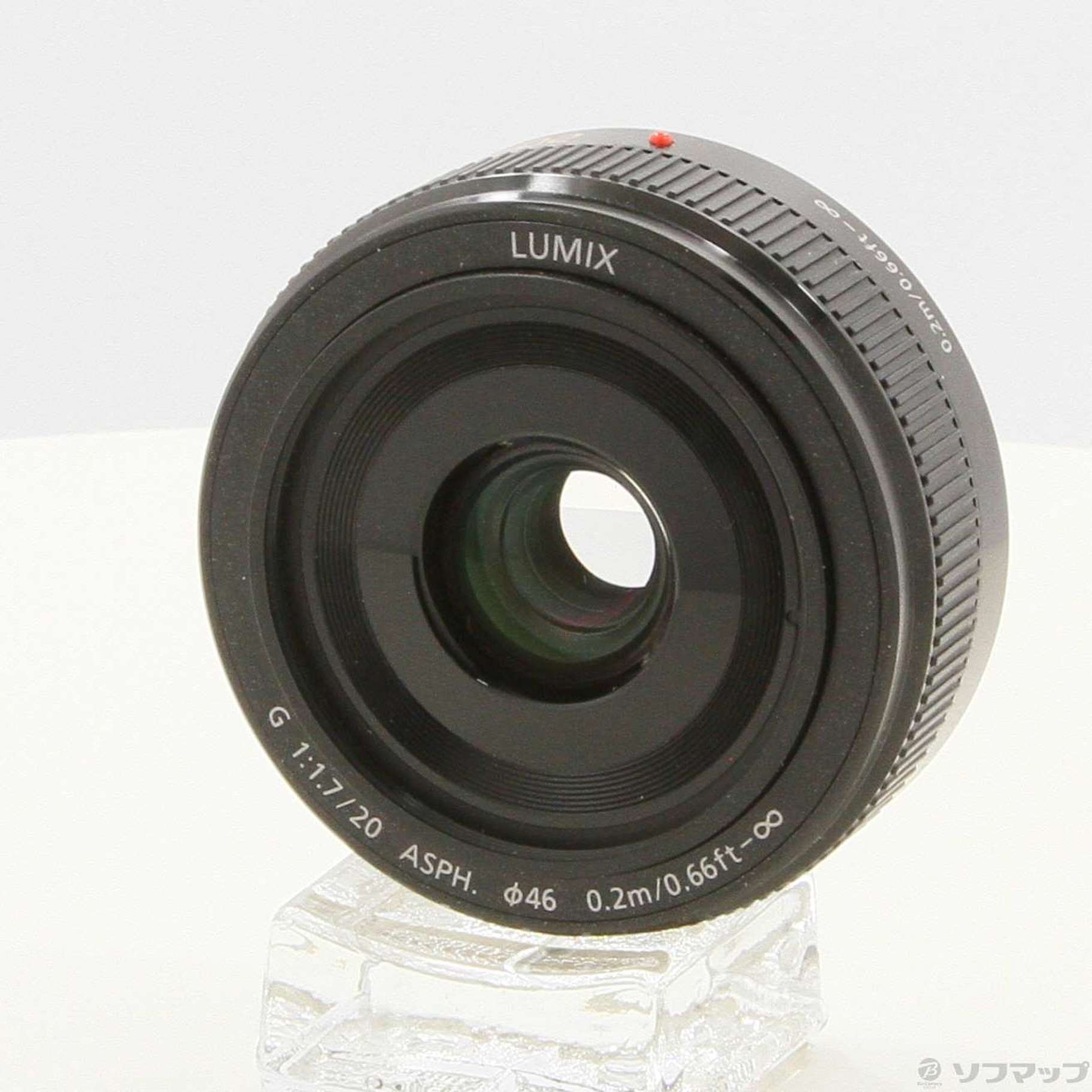 〔展示品〕 LUMIX G 20mm／F1.7 II ASPH. H-H020A-K ブラック