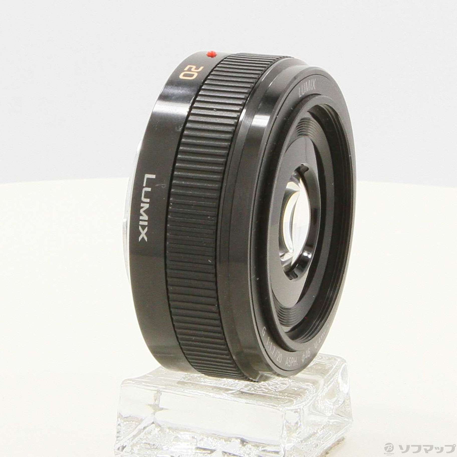 中古】〔展示品〕 LUMIX G 20mm／F1.7 II ASPH. H-H020A-K ブラック