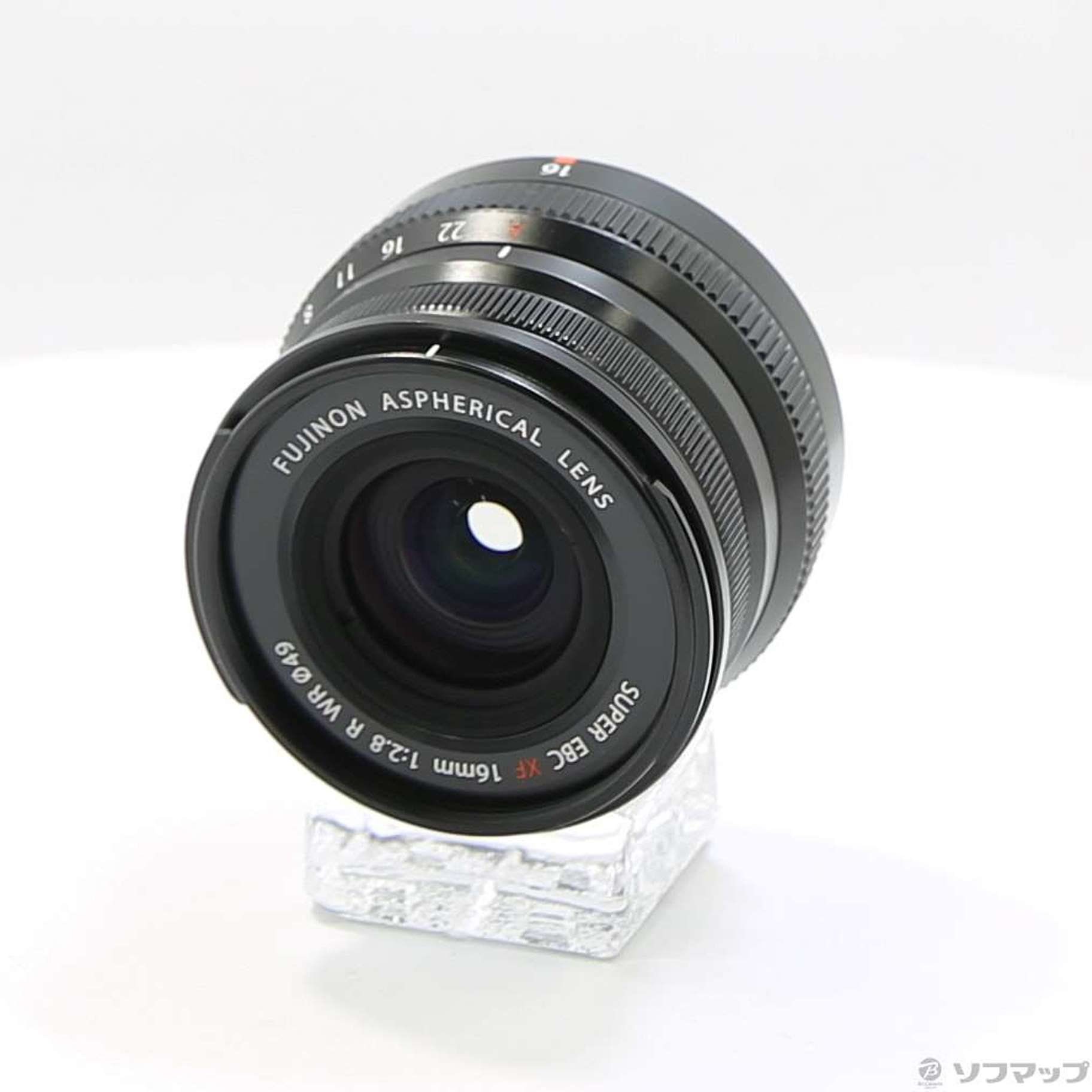 中古】〔展示品〕 フジノンレンズ XF16mmF2.8 R WR ブラック