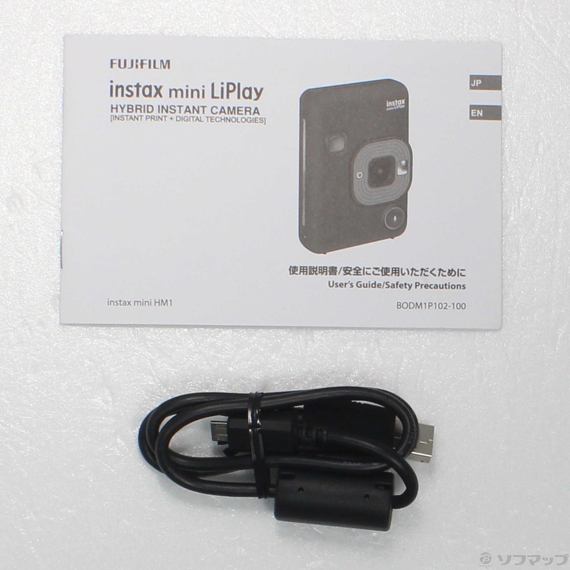 中古】instax mini LiPlay エレガントブラック [2133049027290 
