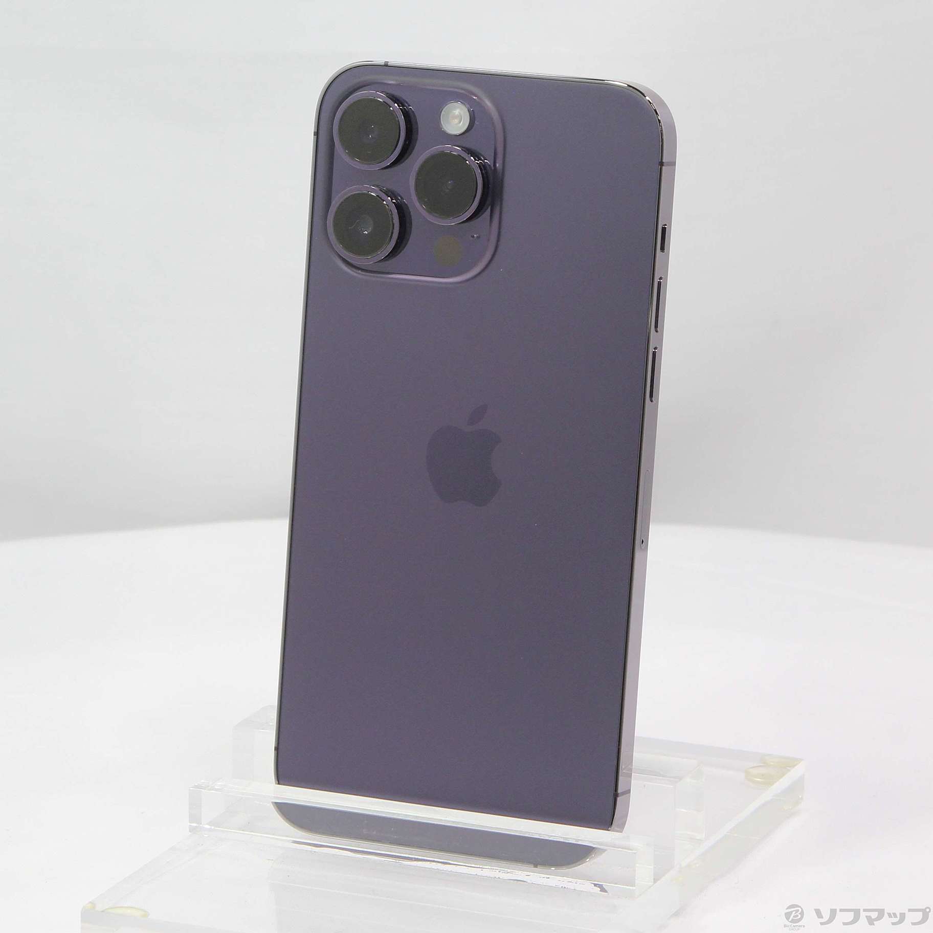 中古】iPhone14 Pro Max 1TB ディープパープル MQ9N3J／A SIMフリー