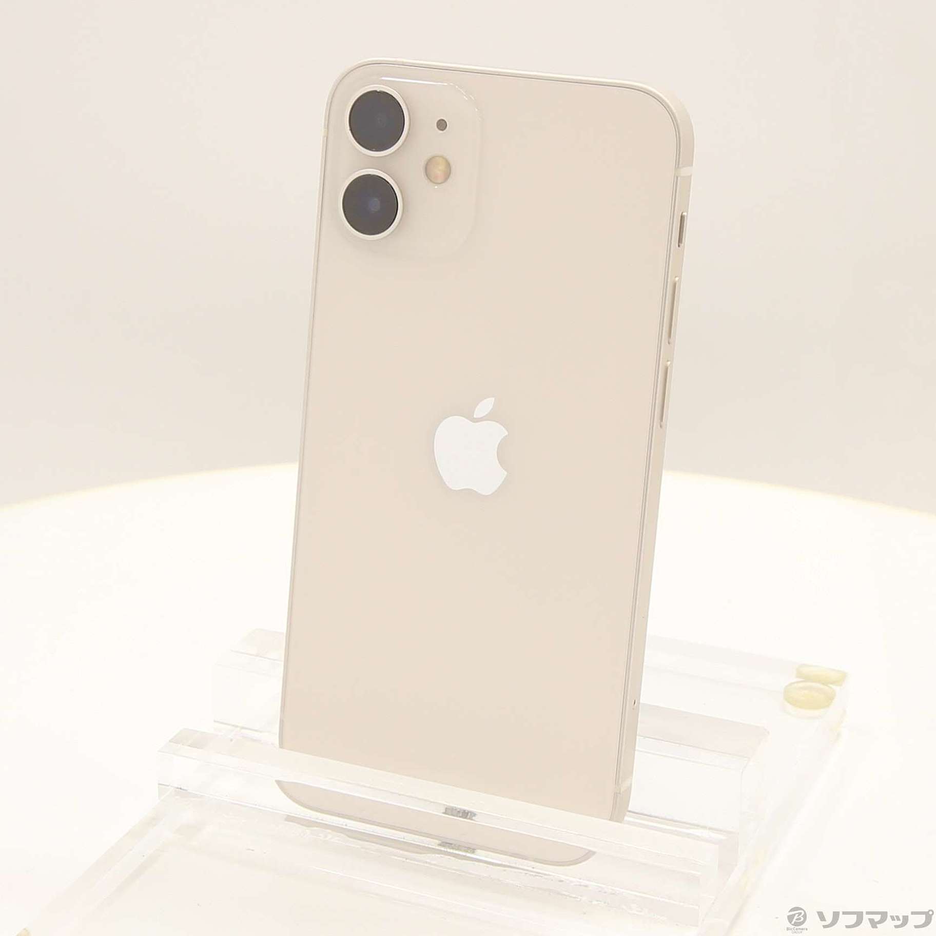 中古】iPhone12 mini 256GB ホワイト MGDT3J／A SIMフリー