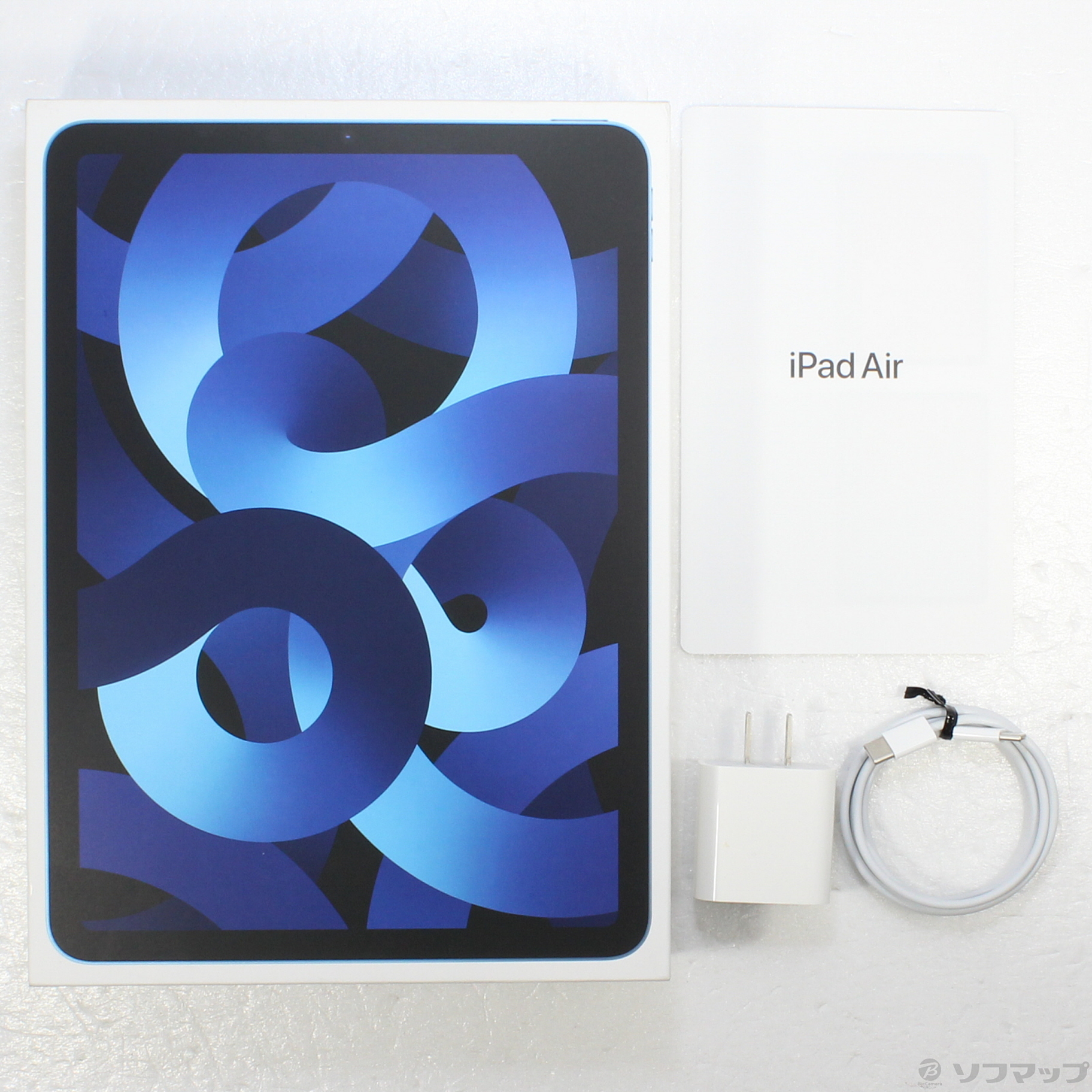 中古】iPad Air 第5世代 256GB ブルー MM9N3J／A Wi-Fi [2133049044518