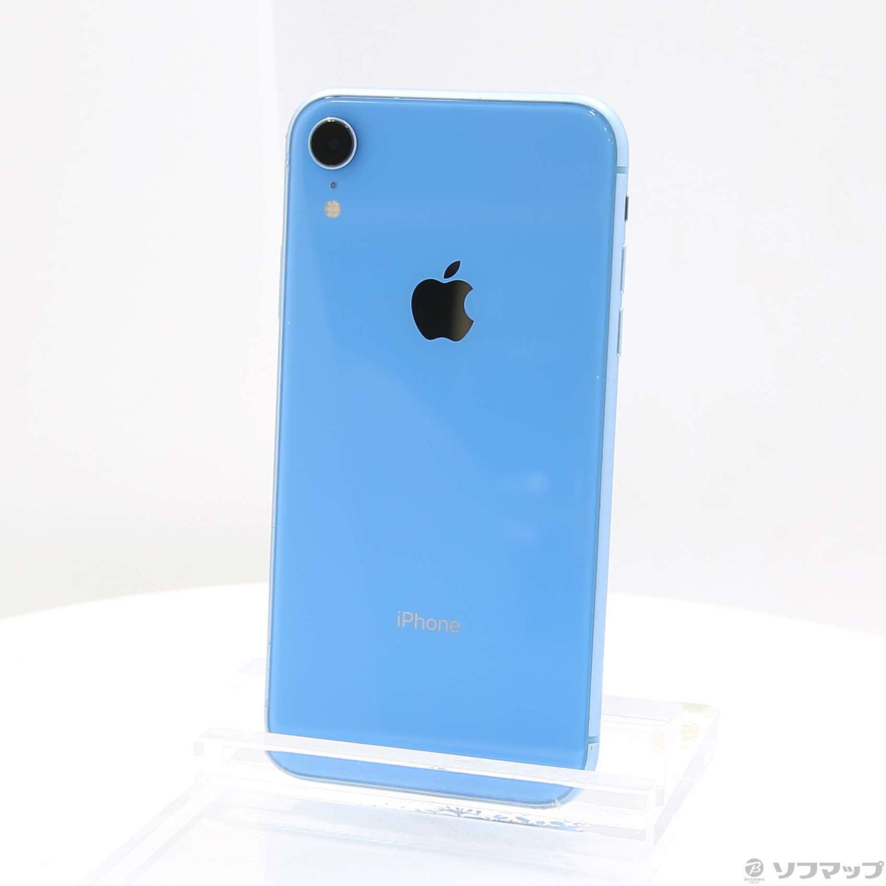 中古】iPhoneXR 64GB ブルー MT0E2J／A SIMフリー [2133049046673