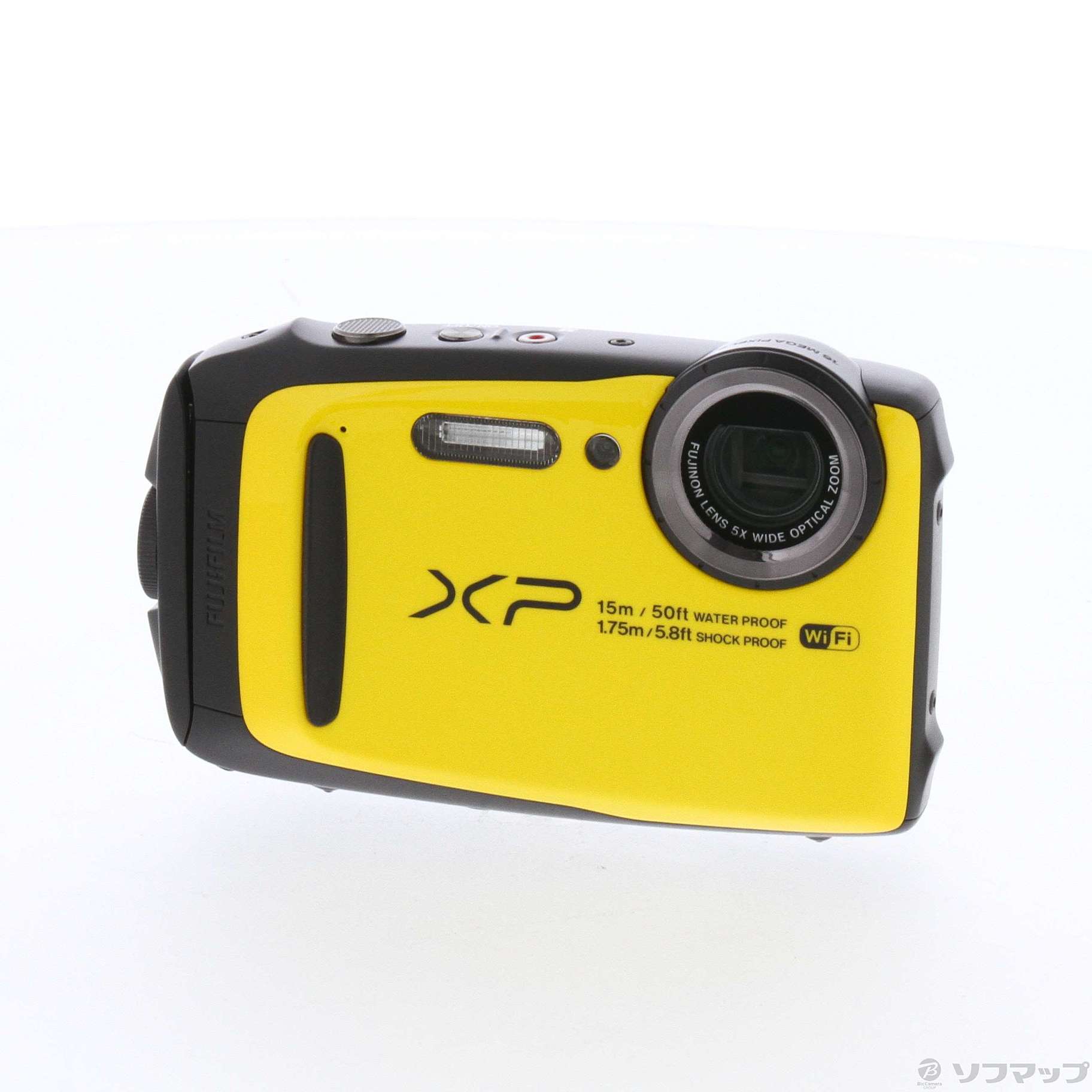 中古】FinePix XP90 Y (1640画素／5倍／防水／イエロー／SDXC