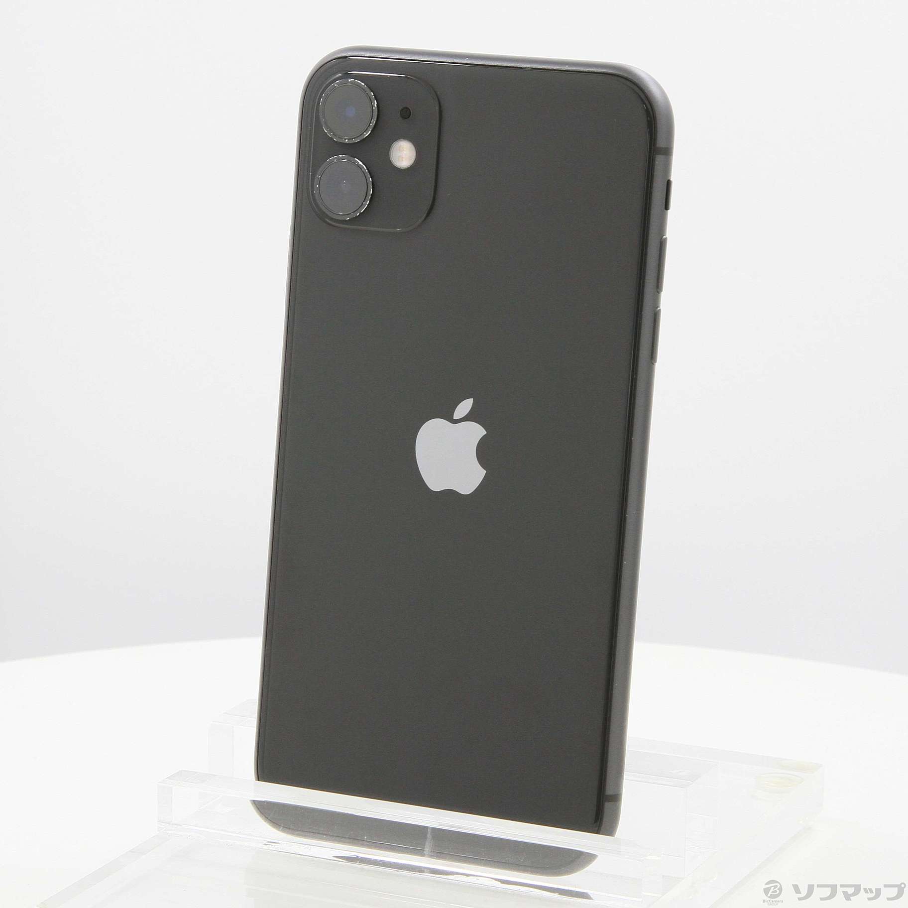 中古】iPhone11 64GB ブラック MWLT2J／A SoftBank 〔ネットワーク利用