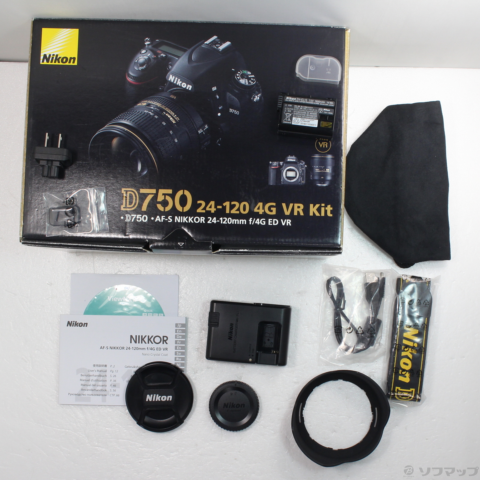 【値下げ】Nikon D750 24-120 4G VR kit