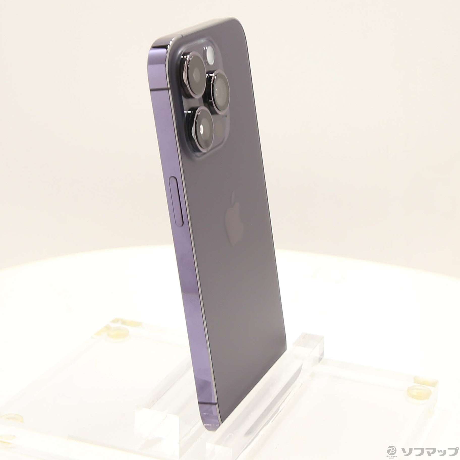 中古】iPhone14 Pro 128GB ディープパープル MQ0F3J／A SIMフリー