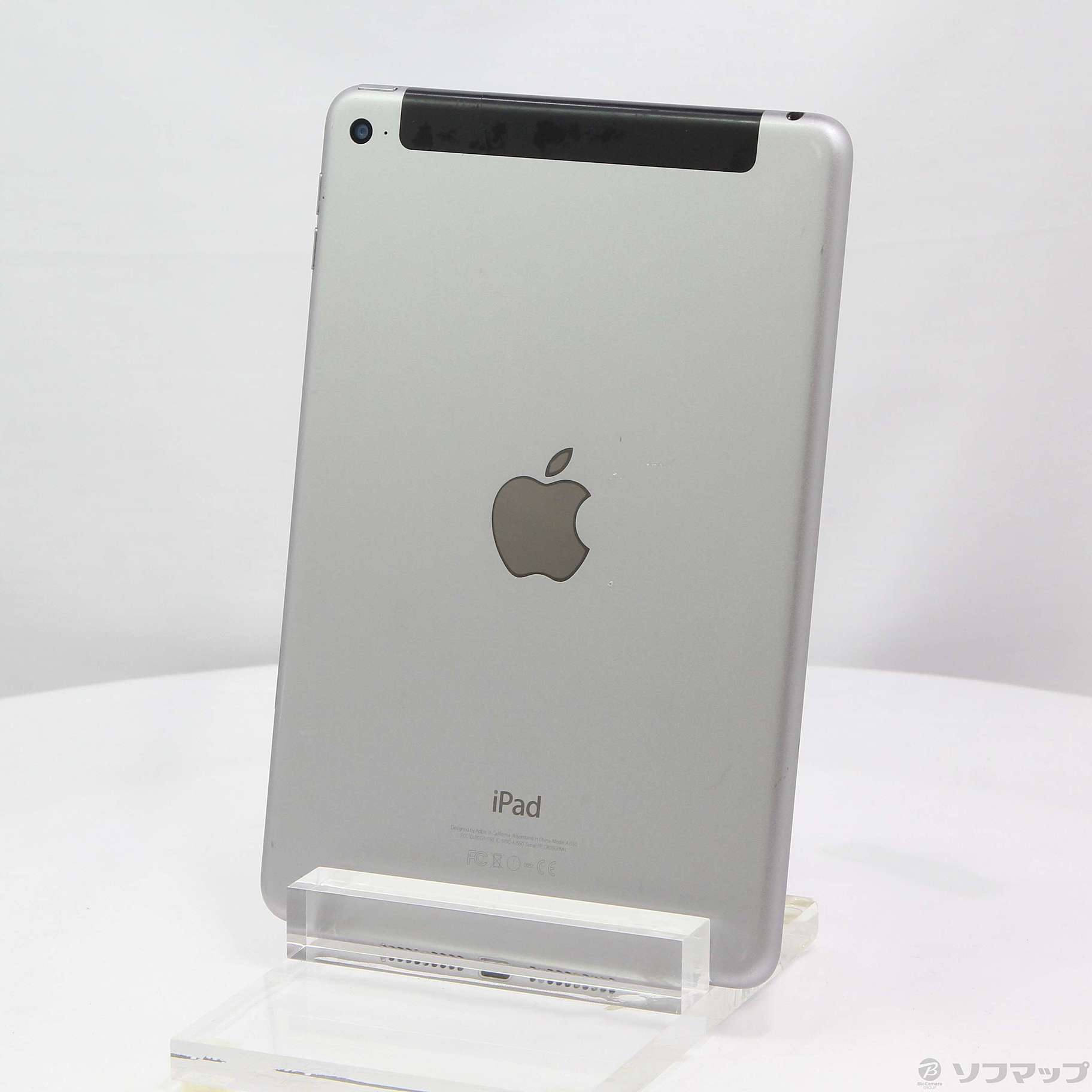 中古】iPad mini 4 128GB スペースグレイ NK762J／A SIMフリー [2133049060532] -  リコレ！|ビックカメラグループ ソフマップの中古通販サイト