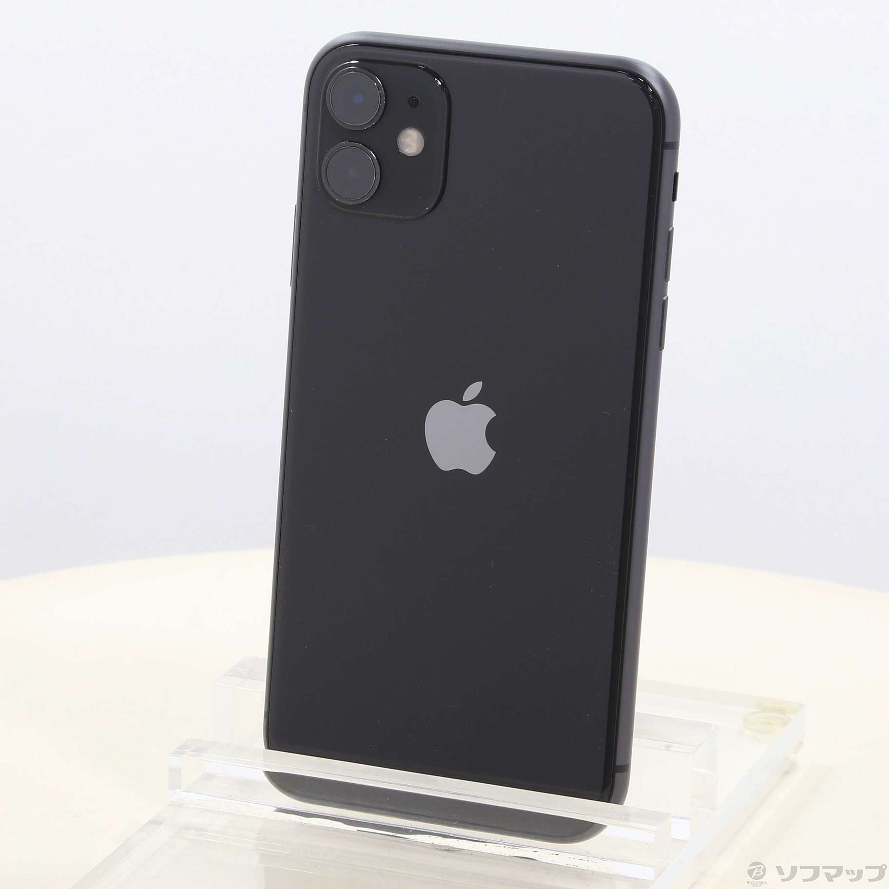 中古】iPhone11 128GB ブラック MHDH3J／A SIMフリー