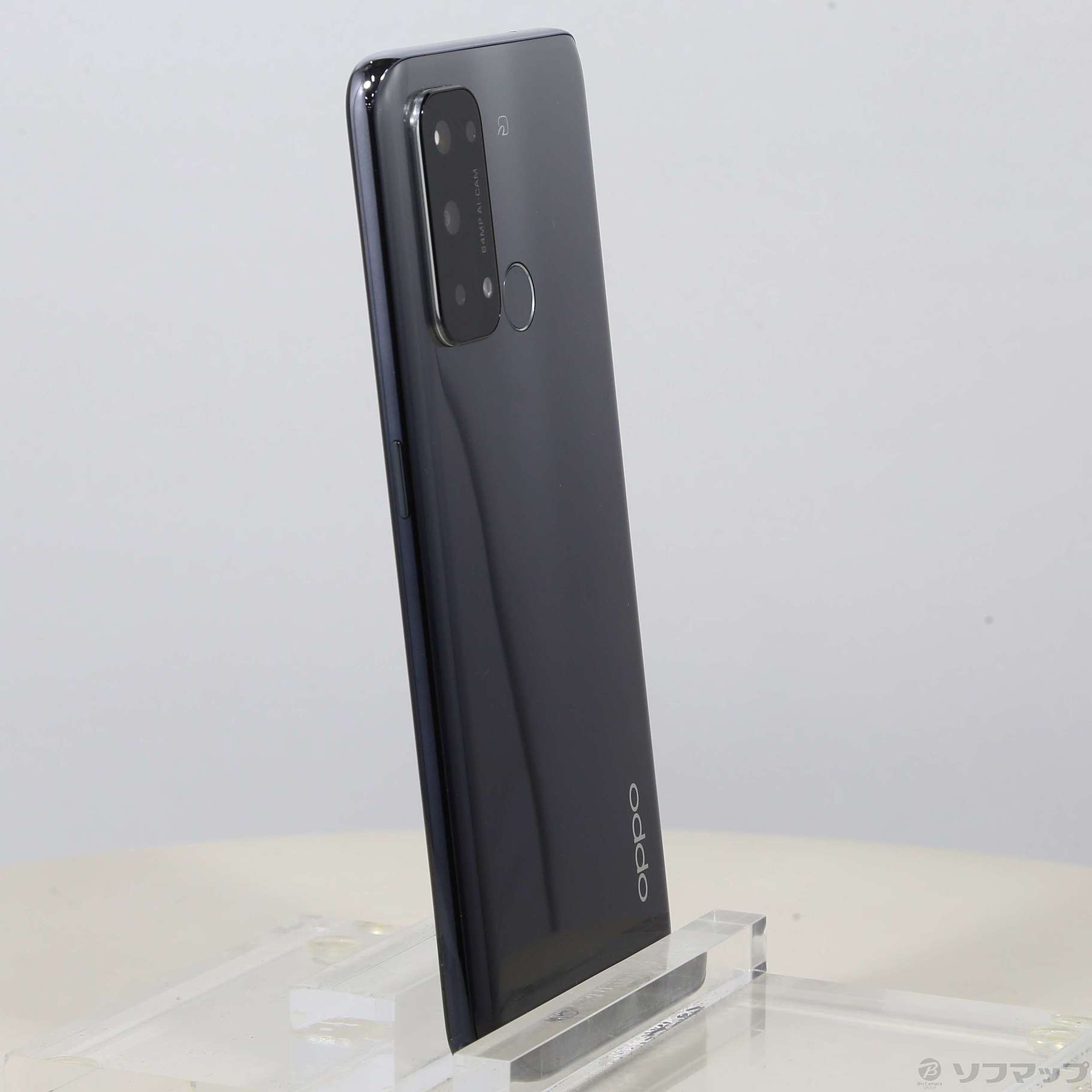 中古】OPPO Reno5 A 128GB シルバーブラック CPH2199 SIMフリー