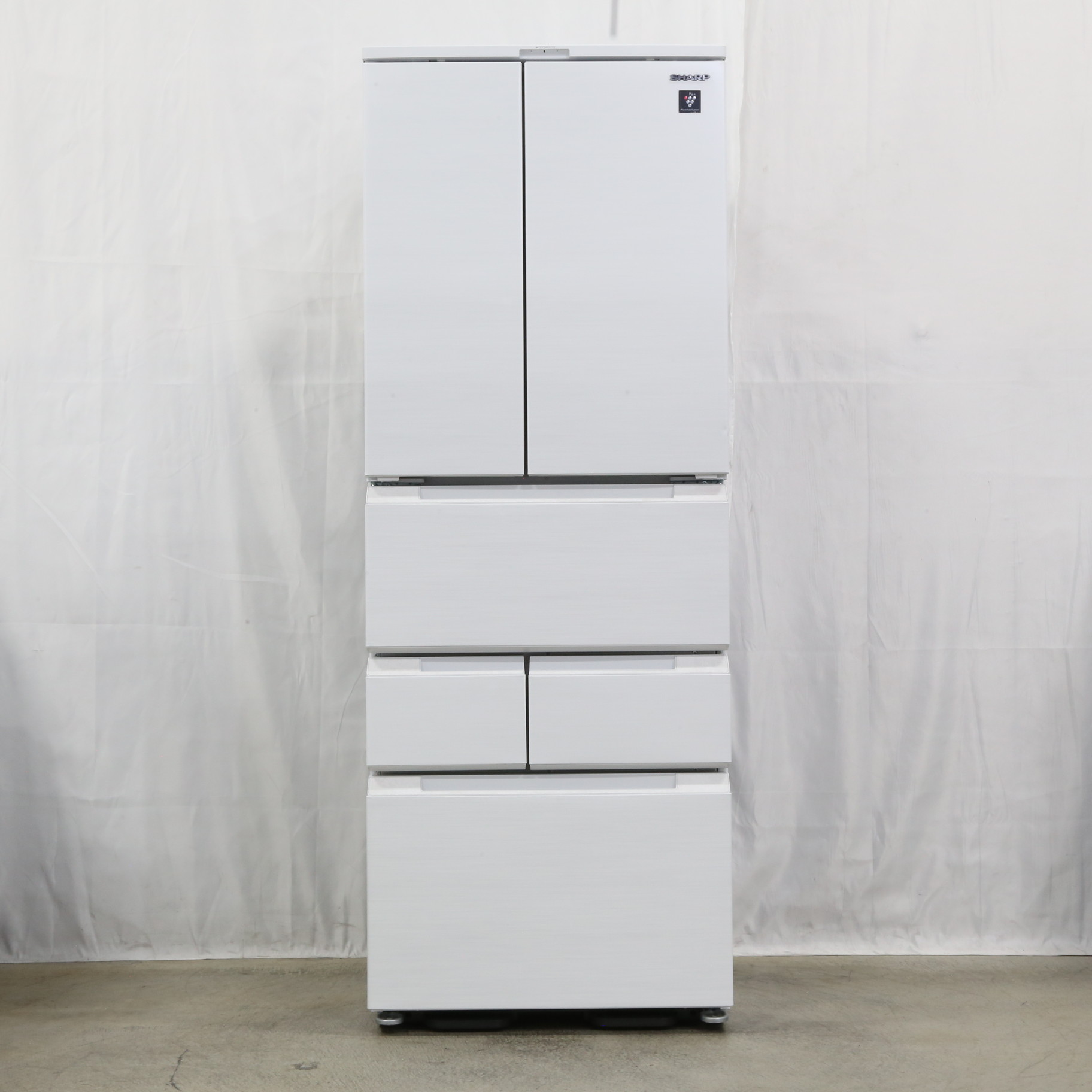 中古】〔展示品〕 プラズマクラスター冷蔵庫 ラスティックホワイト系 