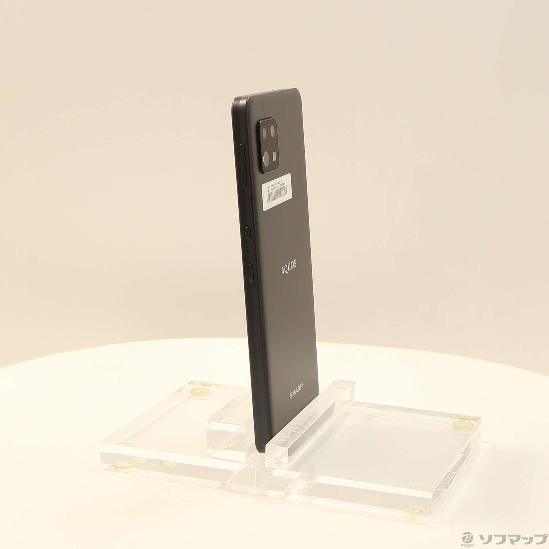 中古】AQUOS sense6 64GB ブラック SH-M19 SIMフリー [2133049077486