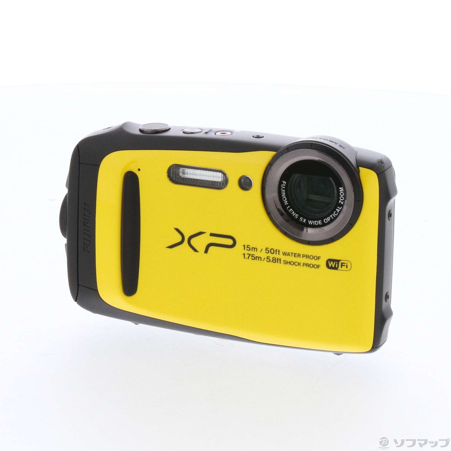 中古】FinePix XP90 Y (1640画素／5倍／防水／イエロー／SDXC