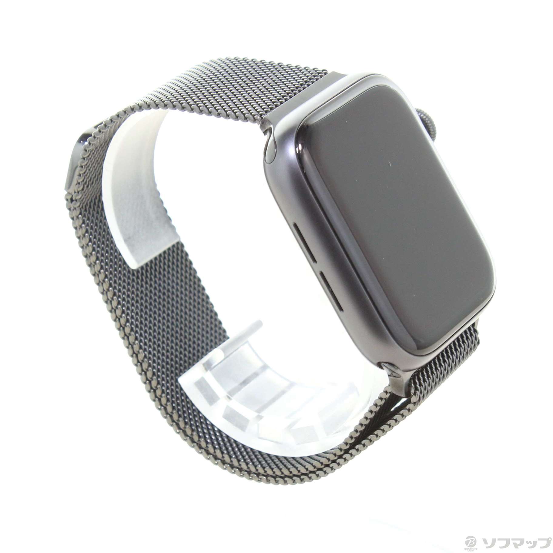 Apple Watch Series 5 GPS 44mm スペースグレイアルミニウムケース スペースブラックミラネーゼループ