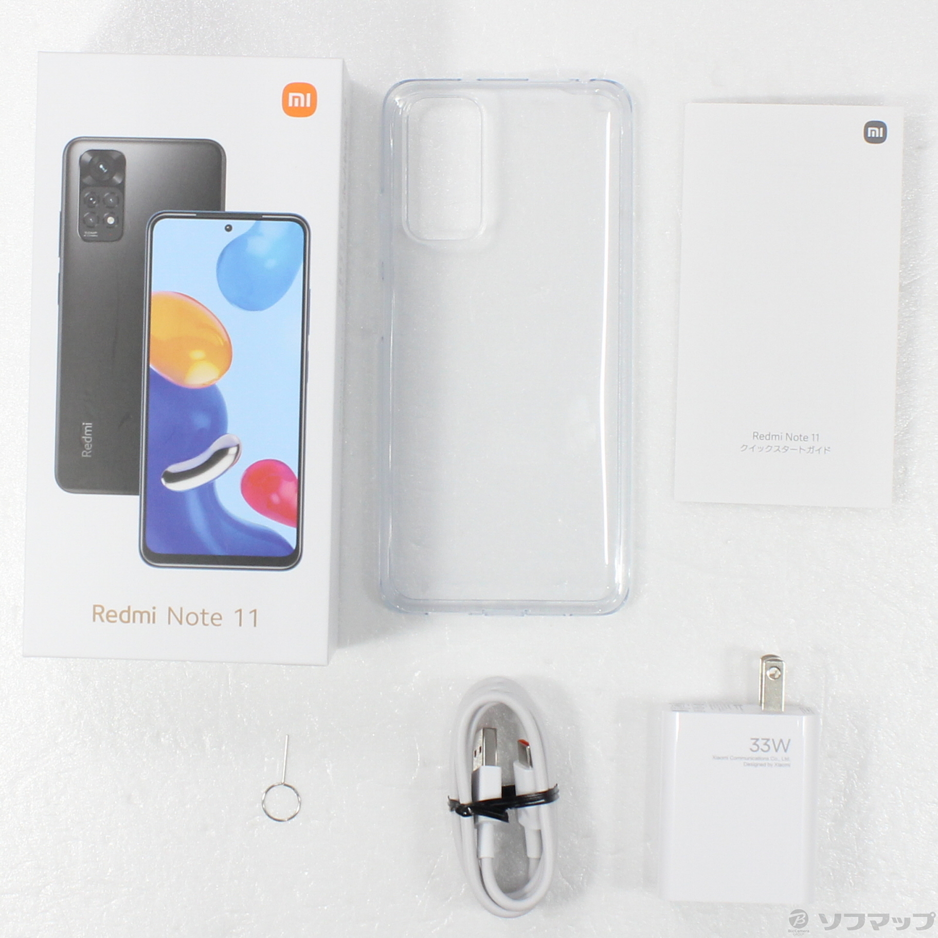 中古】Redmi Note 11 64GB グラファイトグレー 2201117TL SIMフリー