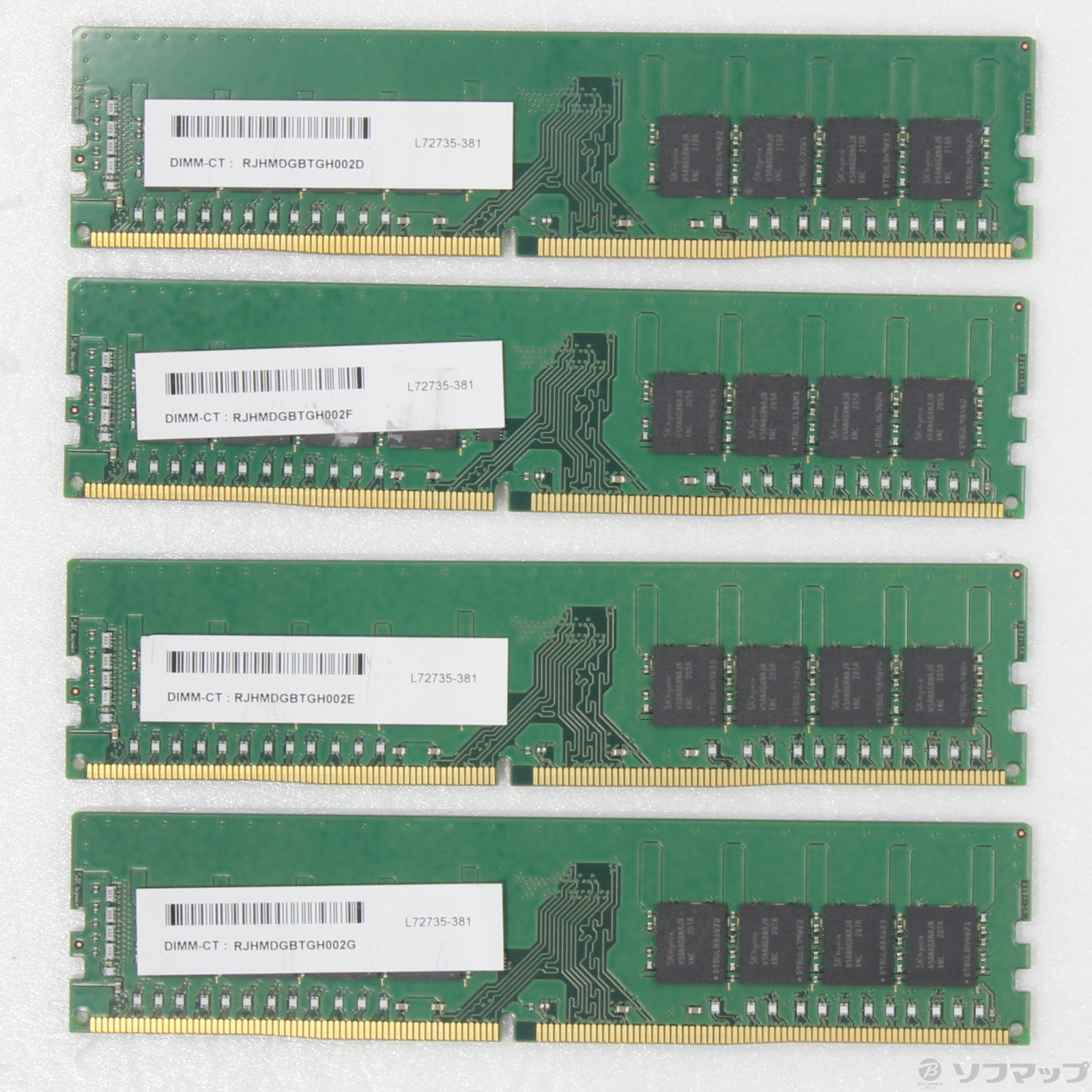 288P PC4-25600 DDR4-3200 128GB 32GB×4枚組